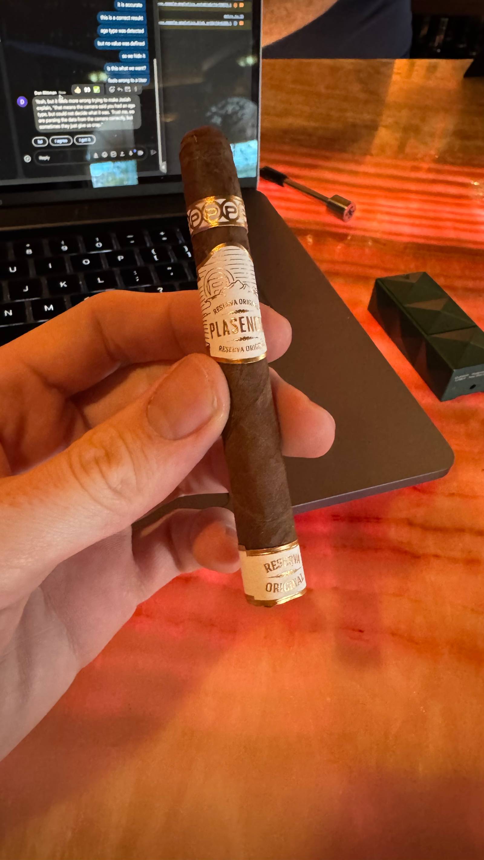 Photo 1 of 1 for Plasencia Reserva Original Nesticos 4.5" * 36, reviewed on Sep 24, 2024 and given a rating of 6.3.