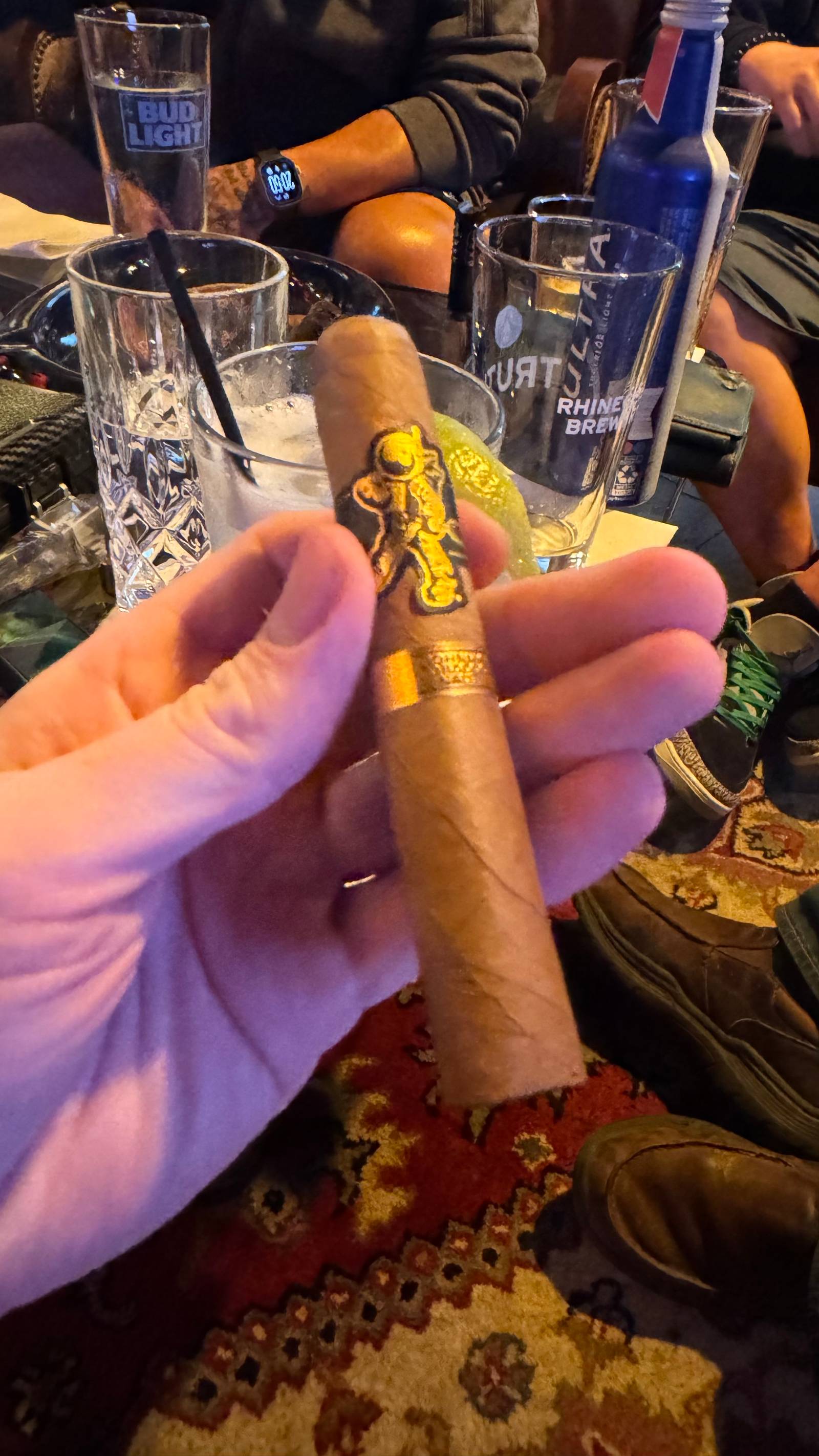 Photo 1 of 1 for Johnny Tobacconaut Room 101 Robusto 5" * 50, reviewed on Sep 27, 2024 and given a rating of 6.3.