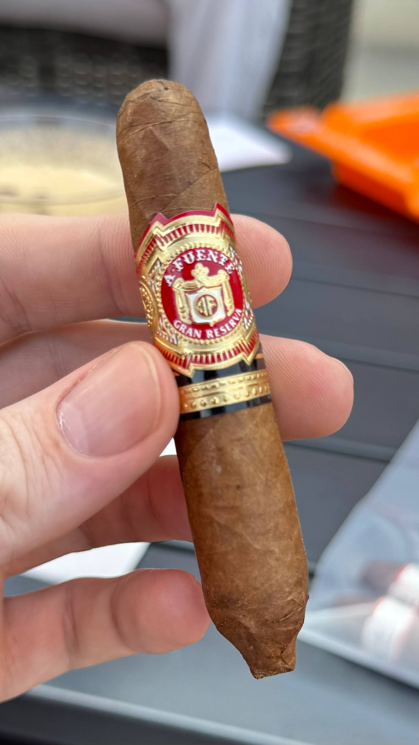 Photo 1 of 1 for Arturo Fuente Hemingway Maduro Short Story 4" * 49, reviewed on Sep 3, 2024 and given a rating of 6.4.