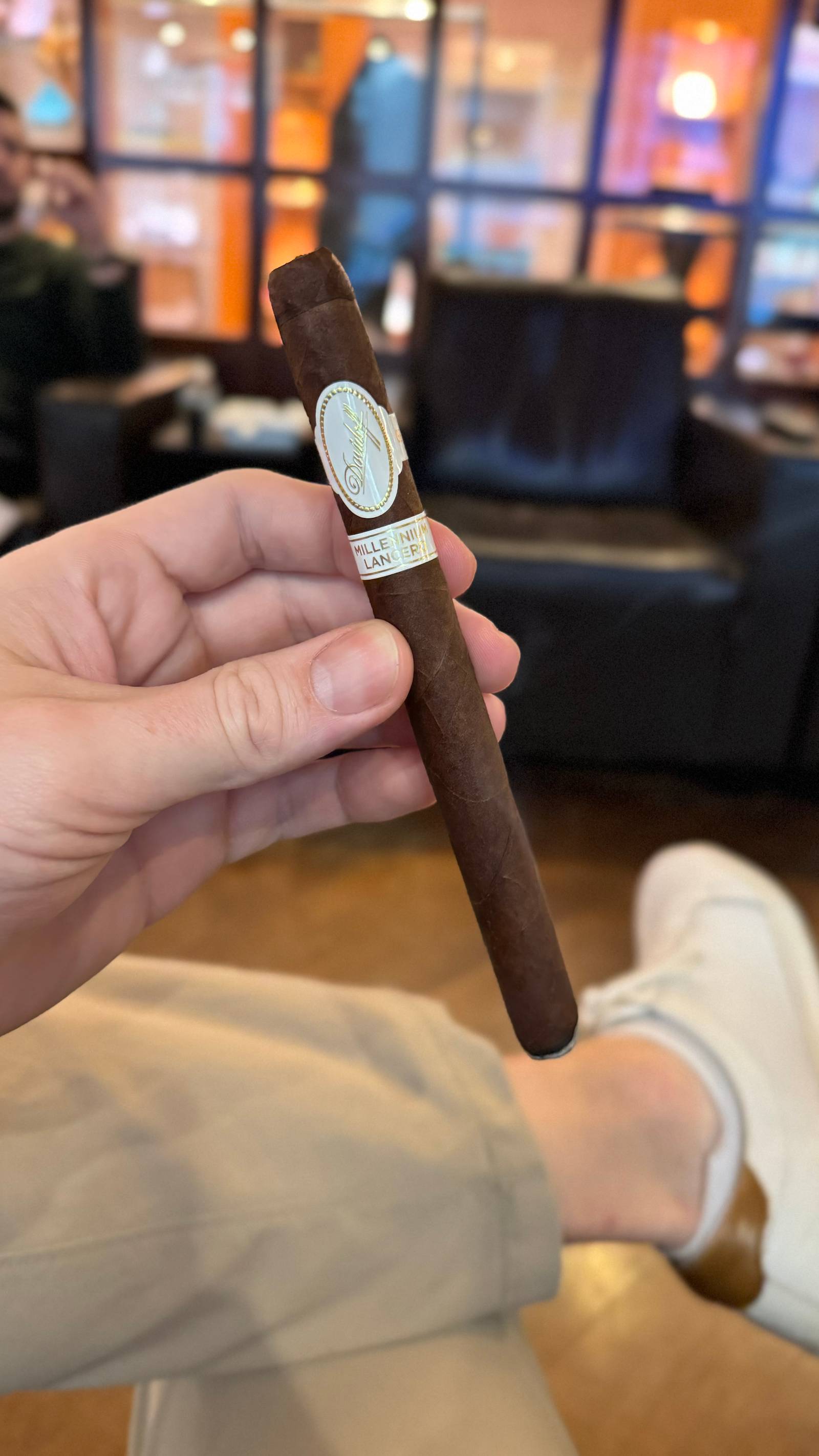 Photo 1 of 1 for Davidoff Millennium Lancero 7" * 40, reviewed on Oct 11, 2024 and given a rating of 6.7.