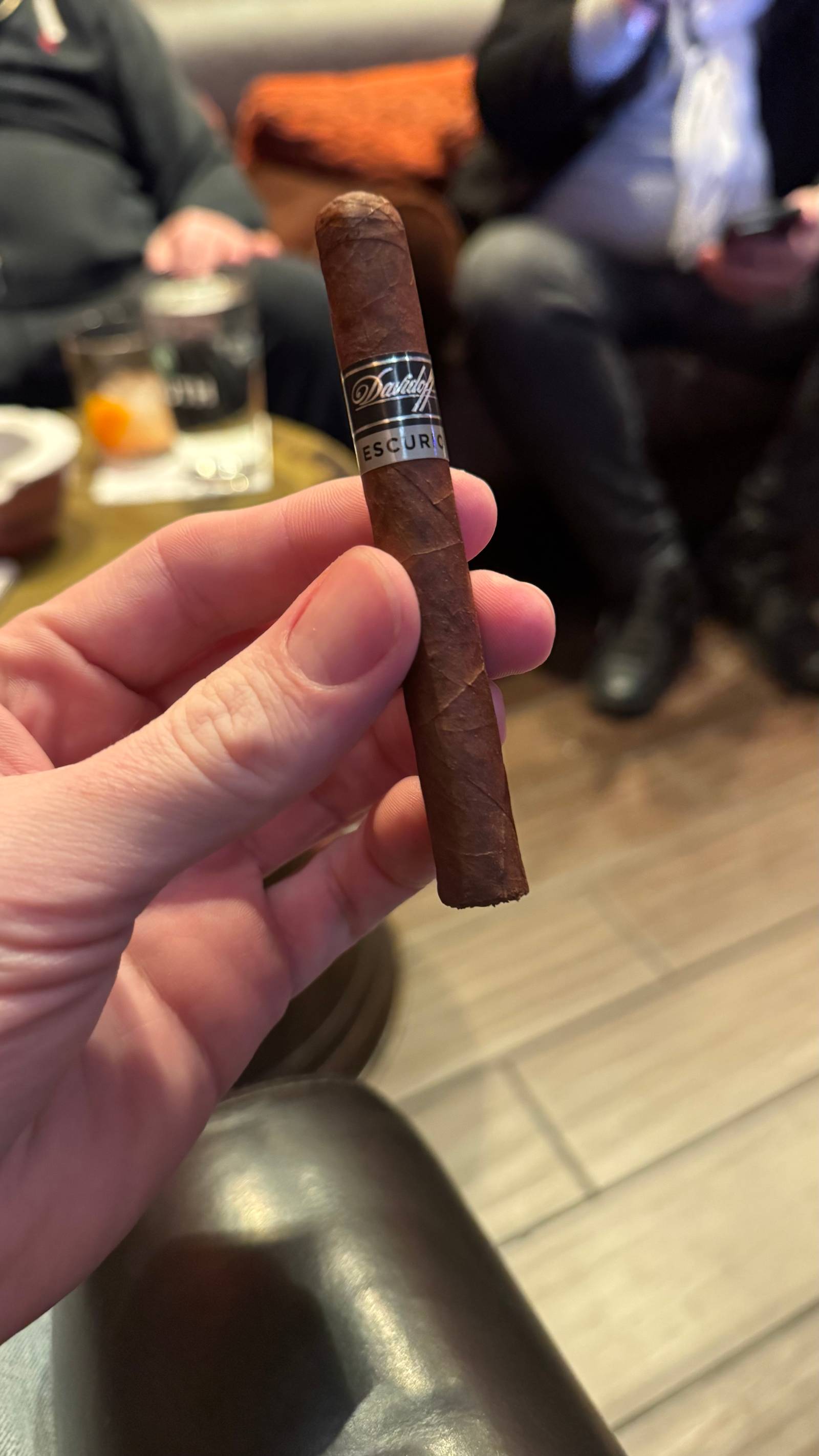 Photo 1 of 1 for Davidoff Primeros Escurio Short Panatela 4.125" * 34, reviewed on Feb 4, 2025 and given a rating of 6.8.