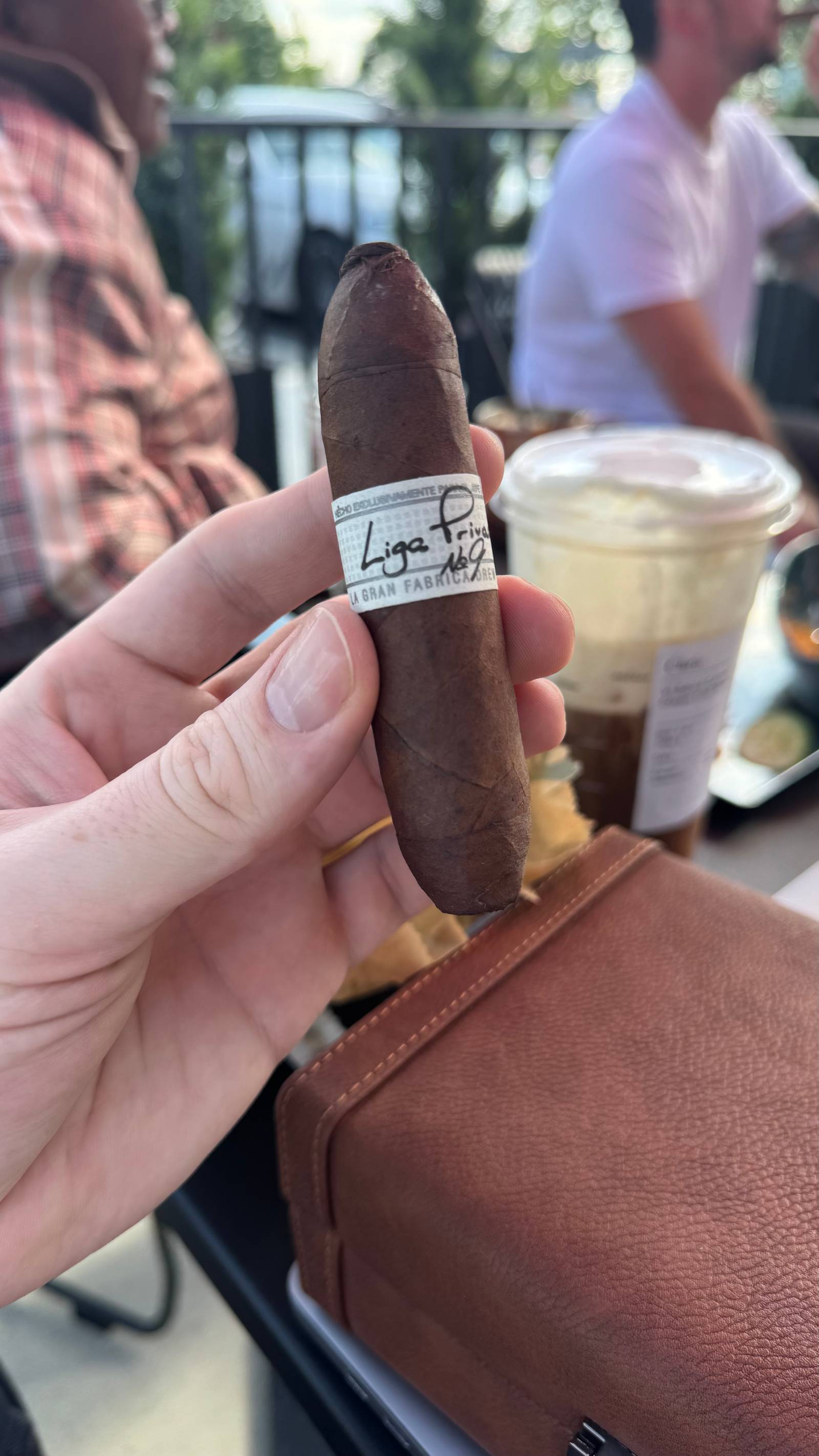 Photo 1 of 2 for Drew Estate Liga Privada No. 9 Flying Pig 4" * 60, reviewed on May 24, 2025 and given a rating of 6.8.