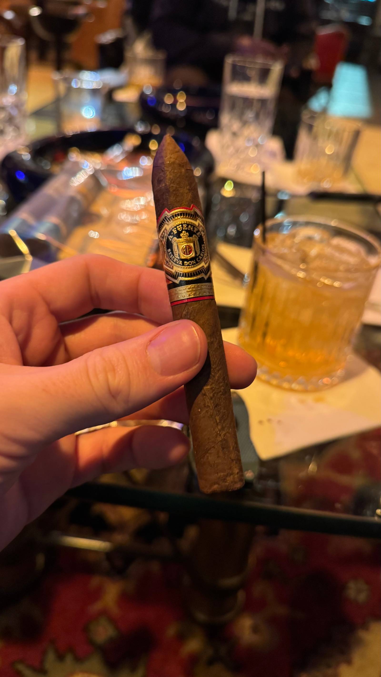 Photo 1 of 4 for Arturo Fuente Don Carlos No. 4 5" * 43, reviewed on Dec 3, 2024 and given a rating of 6.9. Best word to describe this particular review is "Unvarnished".