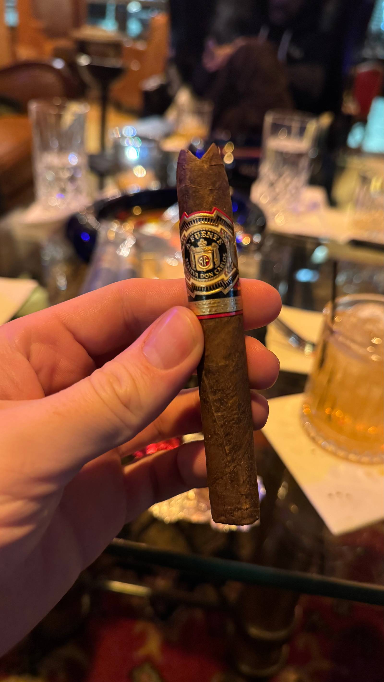 Photo 2 of 4 for Arturo Fuente Don Carlos No. 4 5" * 43, reviewed on Dec 3, 2024 and given a rating of 6.9. Best word to describe this particular review is "Unvarnished".