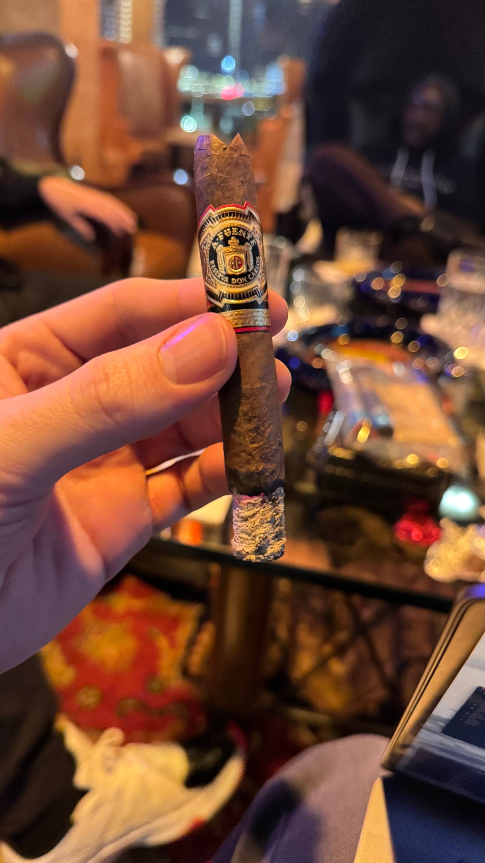 Photo 3 of 4 for Arturo Fuente Don Carlos No. 4 5" * 43, reviewed on Dec 3, 2024 and given a rating of 6.9. Best word to describe this particular review is "Unvarnished".