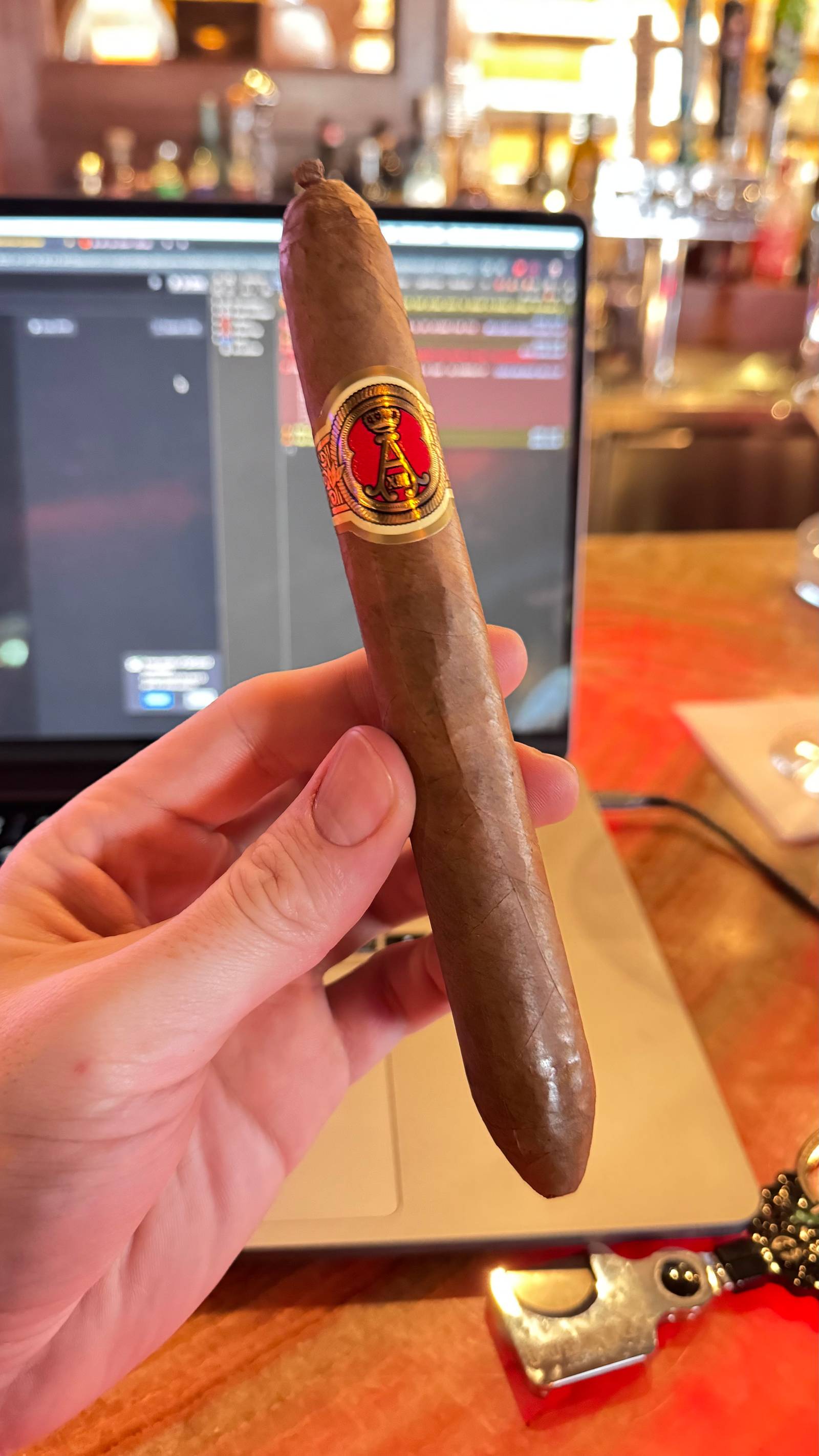 Photo 2 of 3 for J.C. Newman Angel Cuesta Salomon 7.25" * 57, reviewed on Jan 24, 2025 and given a rating of 6.9.
