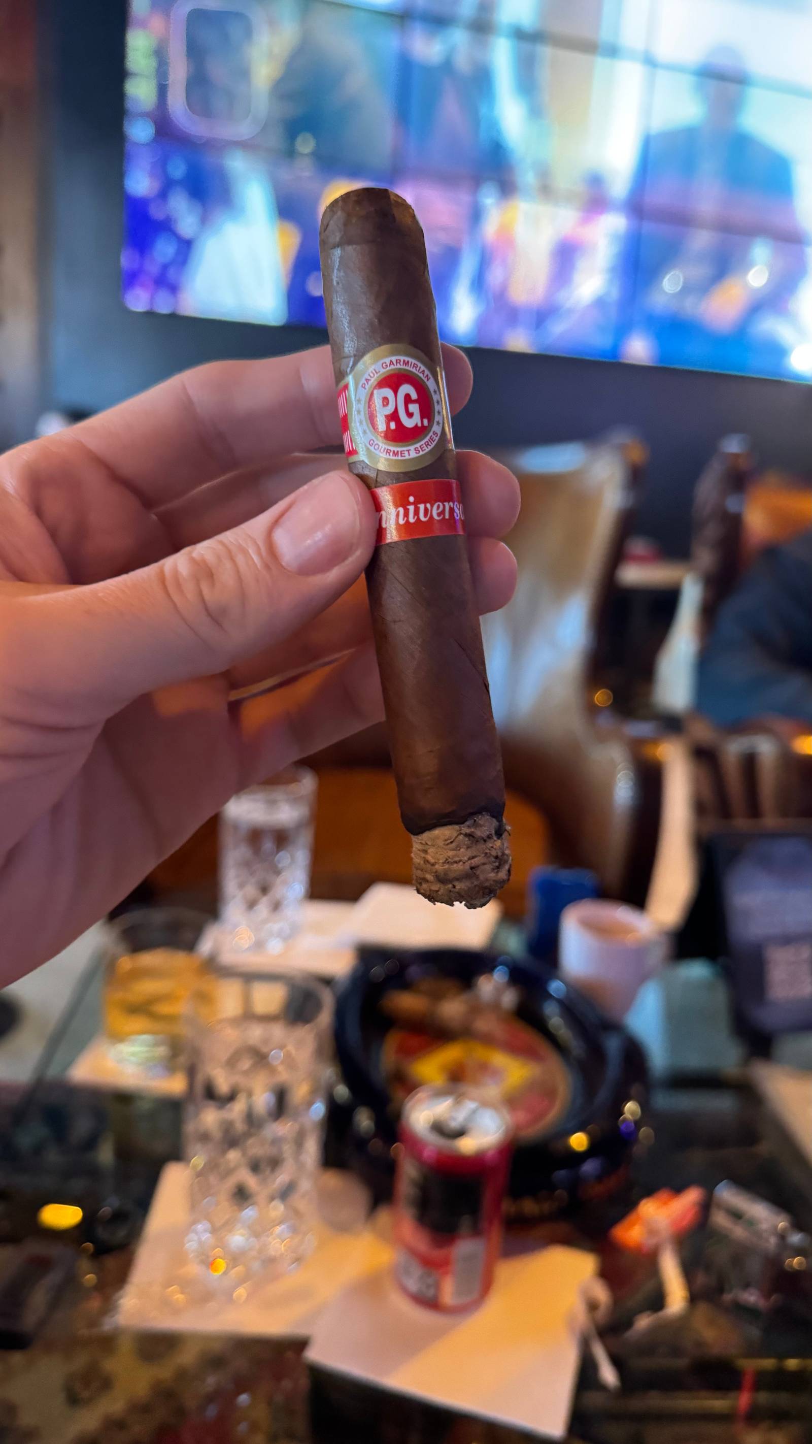 Photo 2 of 3 for Paul Garmirian 15th Anniversary Belicoso Extra 6.75" * 52, reviewed on Feb 20, 2025 and given a rating of 6.9.