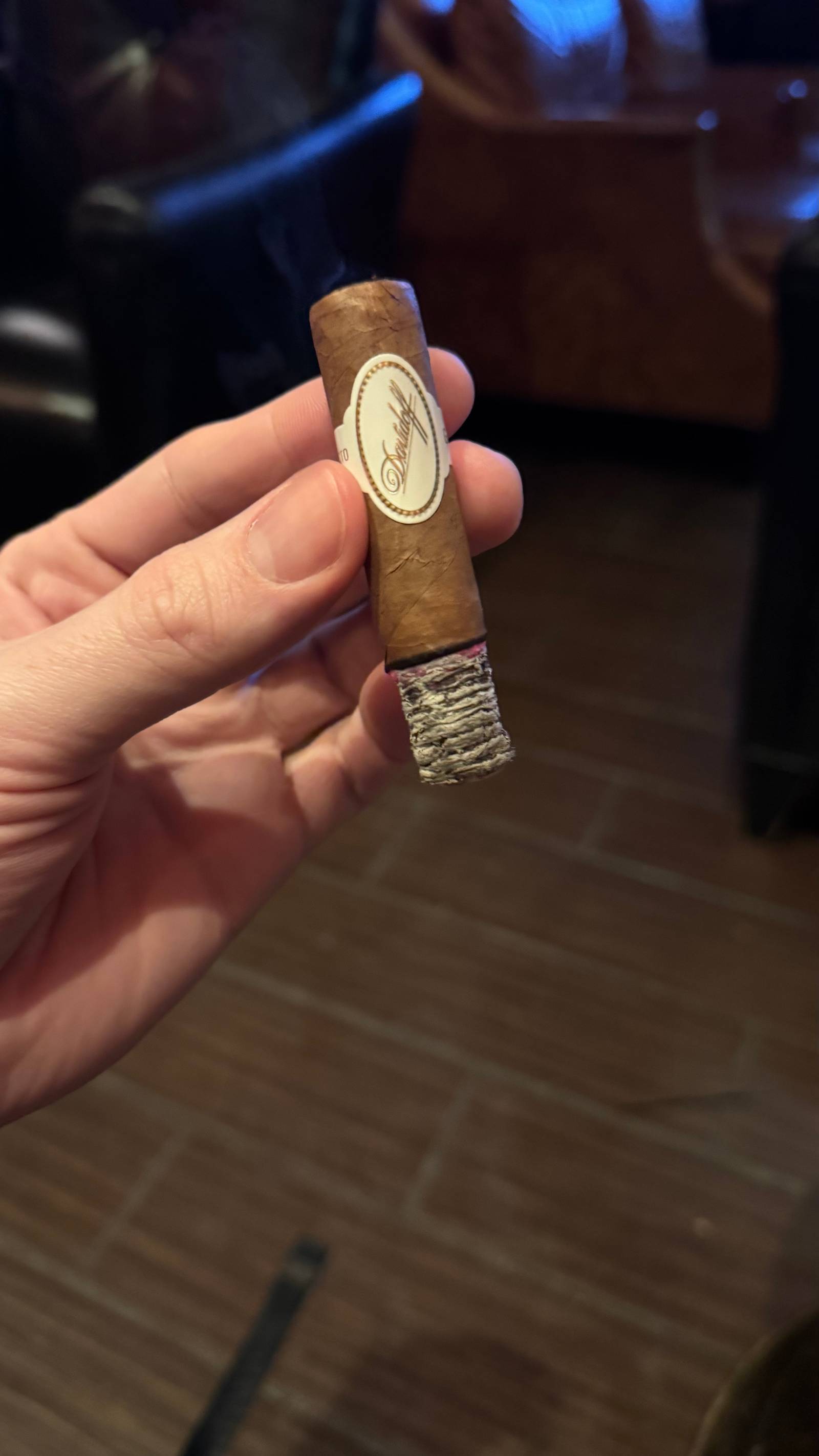 Photo 2 of 2 for Davidoff Aniversario Entreacto 3.5" * 43, reviewed on Mar 21, 2025 and given a rating of 6.9.