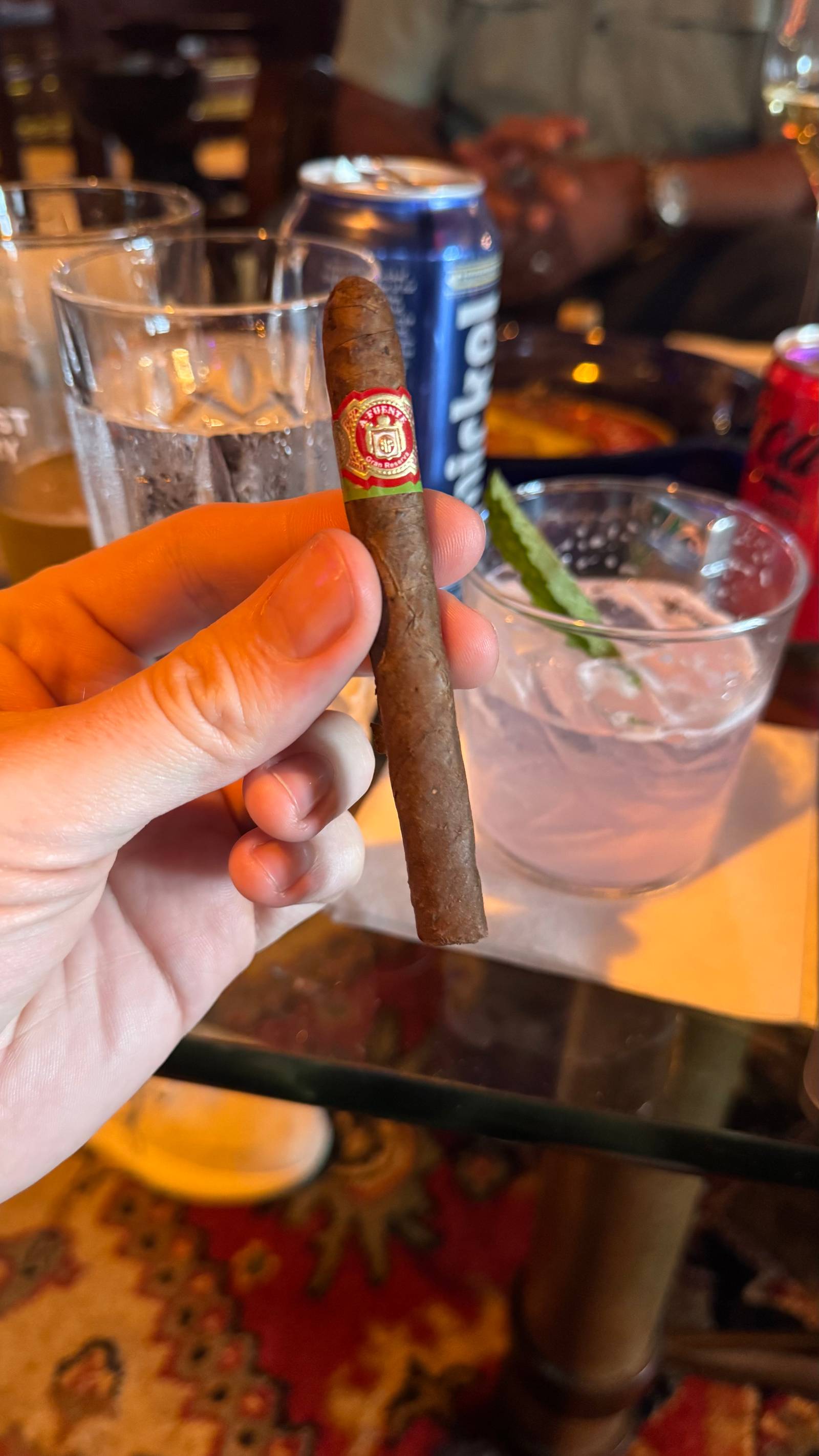 Photo 1 of 1 for Arturo Fuente Cubanitos Small Panatela Natural 4.5" * 32, reviewed on May 28, 2025 and given a rating of 6.9.