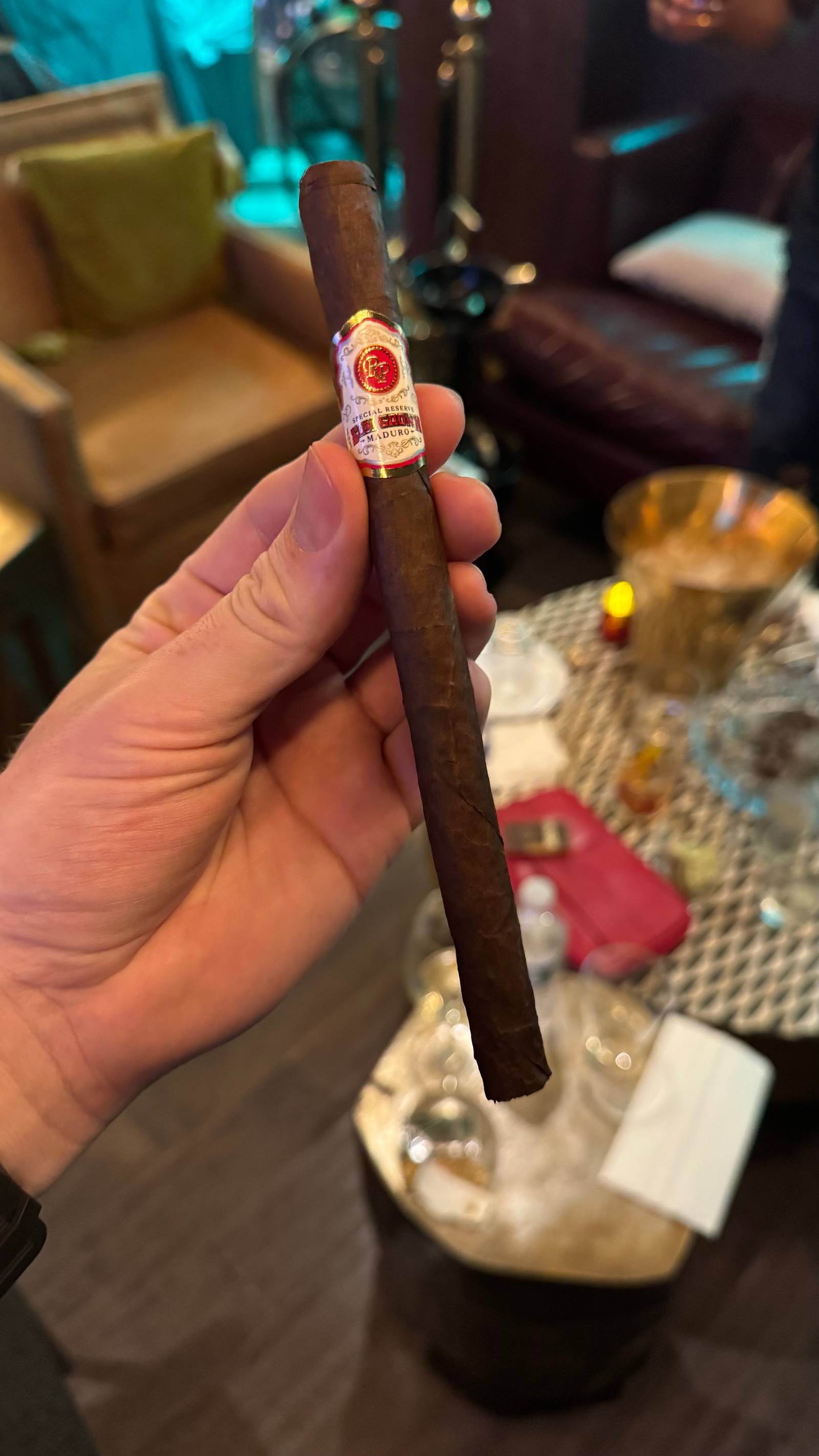 Photo 1 of 1 for Rocky Patel Sun Grown Lancero Maduro, reviewed on Jun 28, 2025 and given a rating of 6.9.