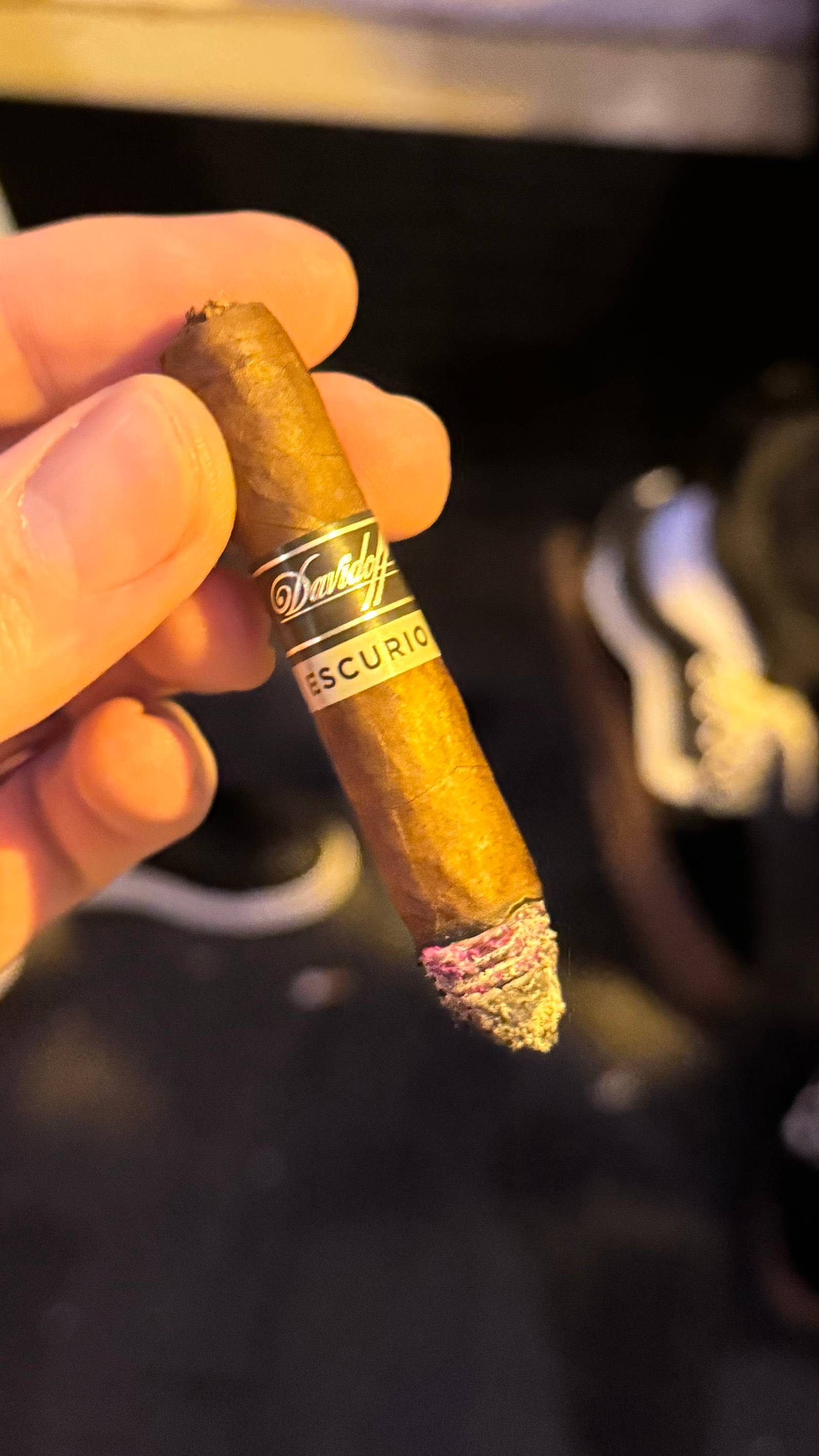 Photo 1 of 1 for Davidoff Primeros Escurio Short Panatela 4.125" * 34, reviewed on Aug 10, 2024 and given a rating of 7.1.