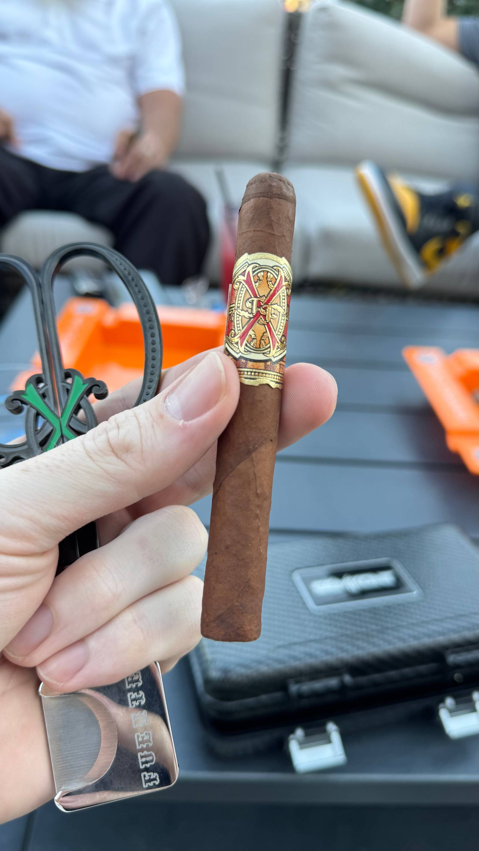 Photo 1 of 1 for Arturo Fuente Fuente Fuente OpusX PerfecXion No. 5 4" * 40, reviewed on Oct 29, 2024 and given a rating of 7.1.