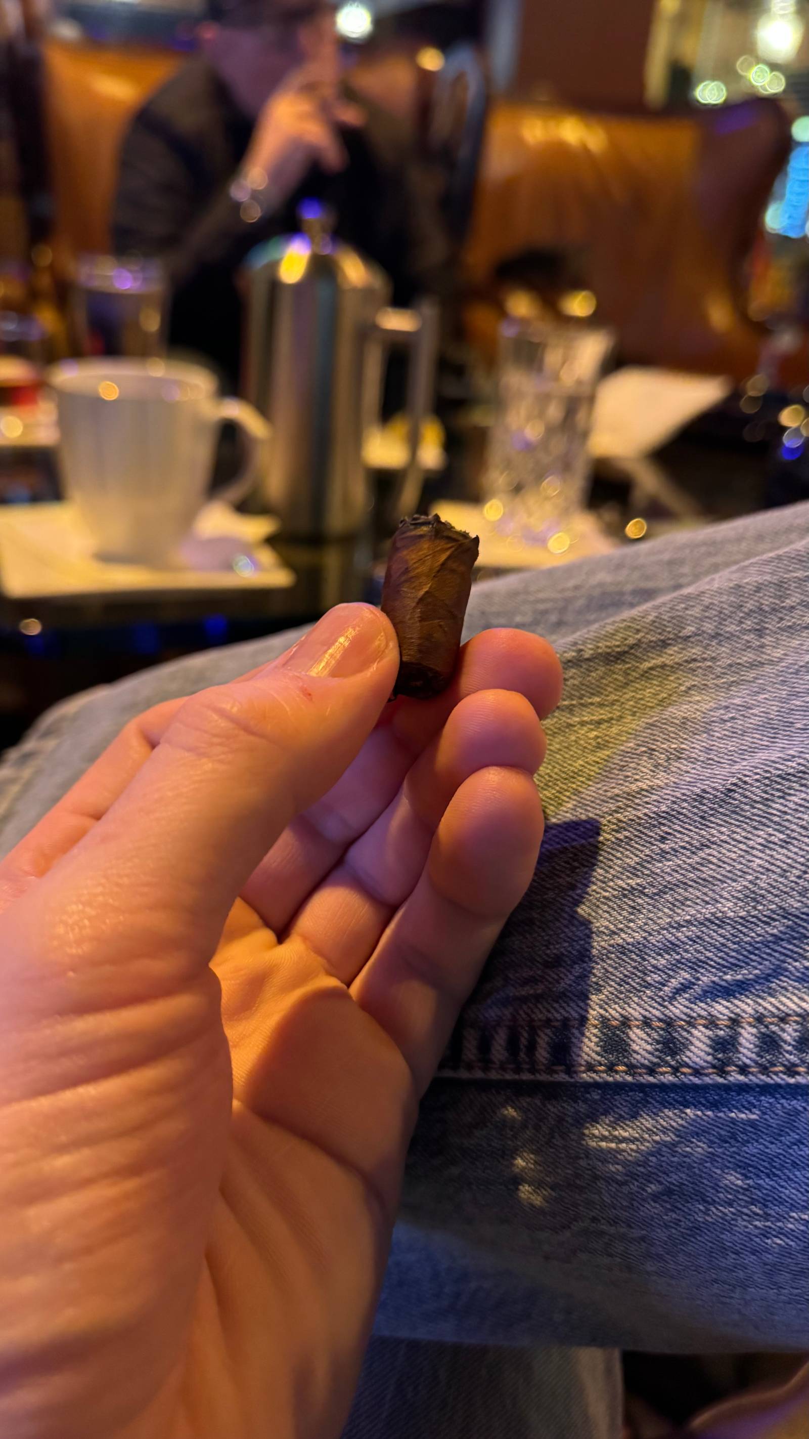 Photo 2 of 2 for Davidoff Winston Churchill The Late Hour Petite Panetela 4" * 38, reviewed on Dec 15, 2024 and given a rating of 7.1.