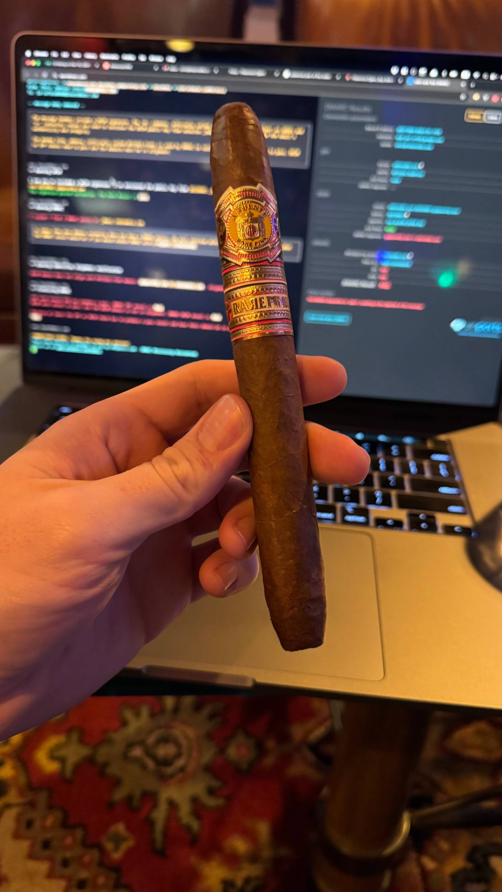Photo 1 of 3 for Arturo Fuente Rare Pink Vintage 1960s Series Signature Hooker 6" * 46, reviewed on Dec 17, 2024 and given a rating of 7.1.