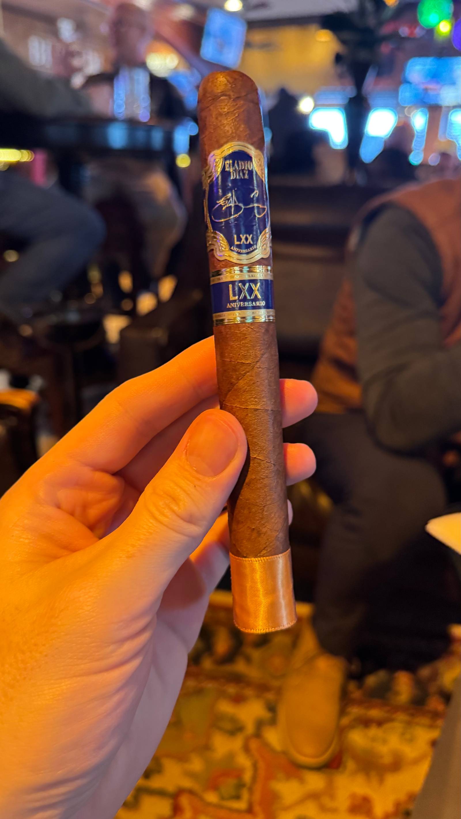 Photo 1 of 5 for Tabacalera Díaz Cabrera Eladio Diaz LXX Aniversario Double Corona 7" * 52, reviewed on Jan 15, 2025 and given a rating of 7.1.