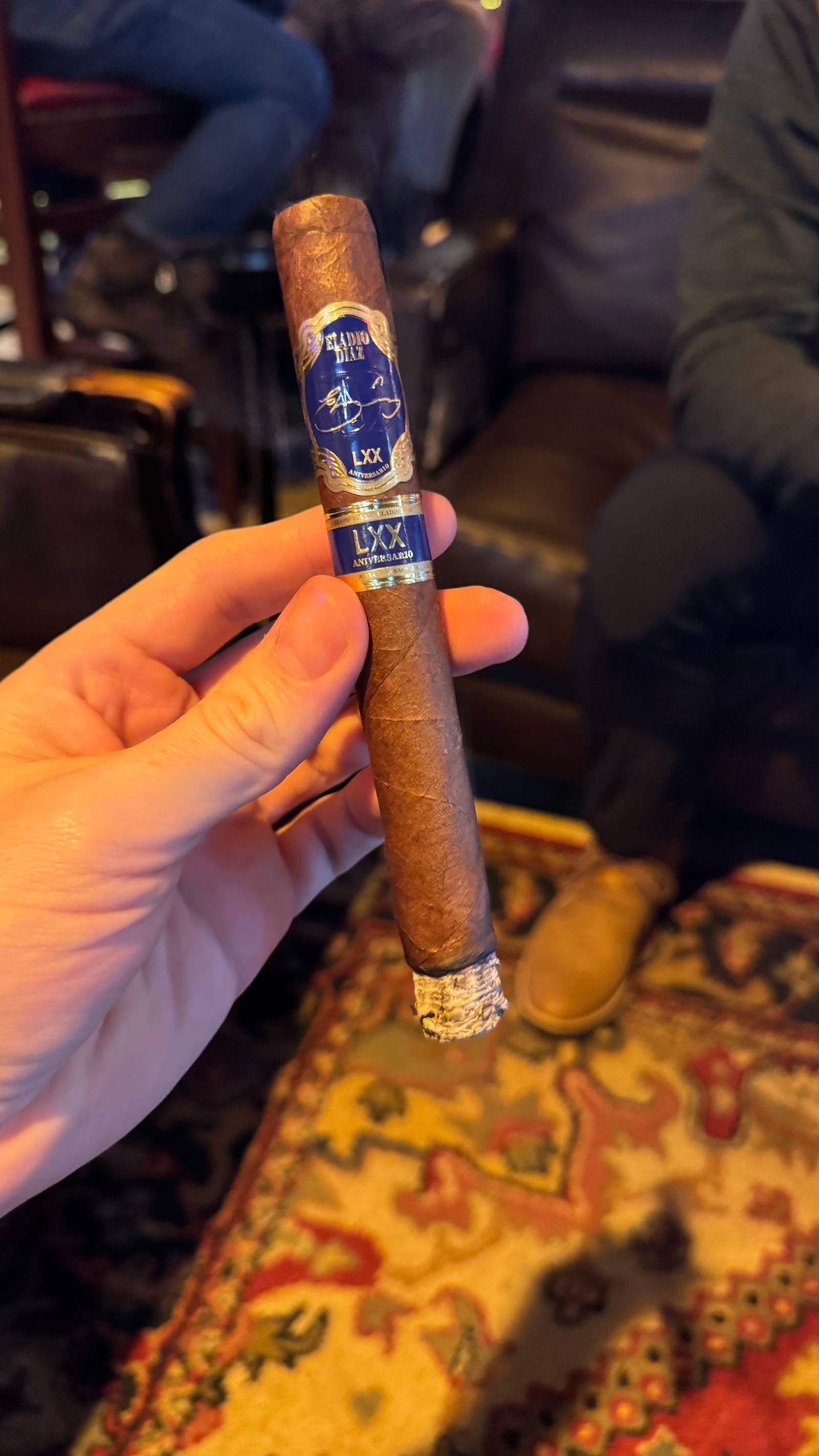 Photo 2 of 5 for Tabacalera Díaz Cabrera Eladio Diaz LXX Aniversario Double Corona 7" * 52, reviewed on Jan 15, 2025 and given a rating of 7.1.
