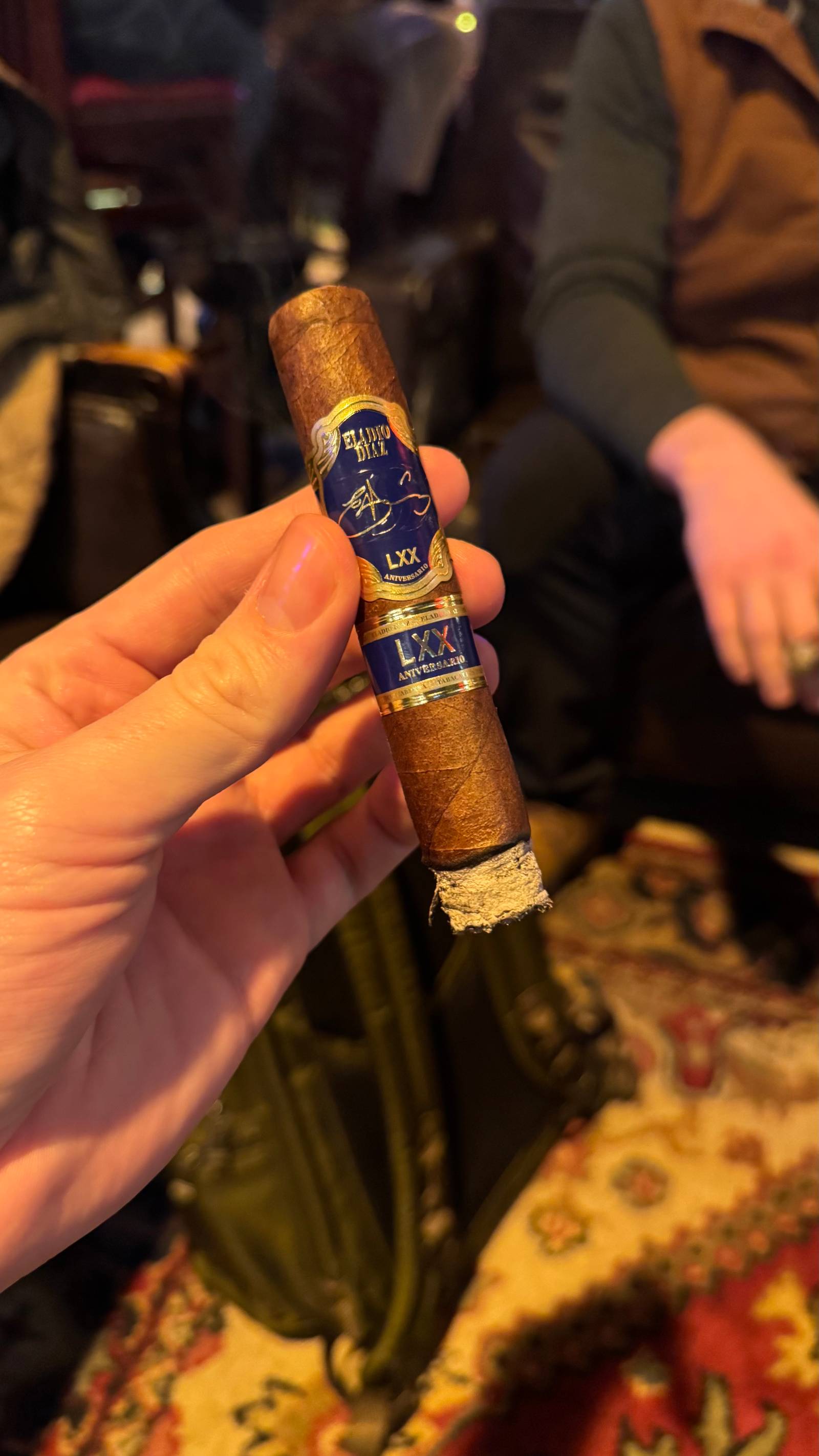 Photo 4 of 5 for Tabacalera Díaz Cabrera Eladio Diaz LXX Aniversario Double Corona 7" * 52, reviewed on Jan 15, 2025 and given a rating of 7.1.