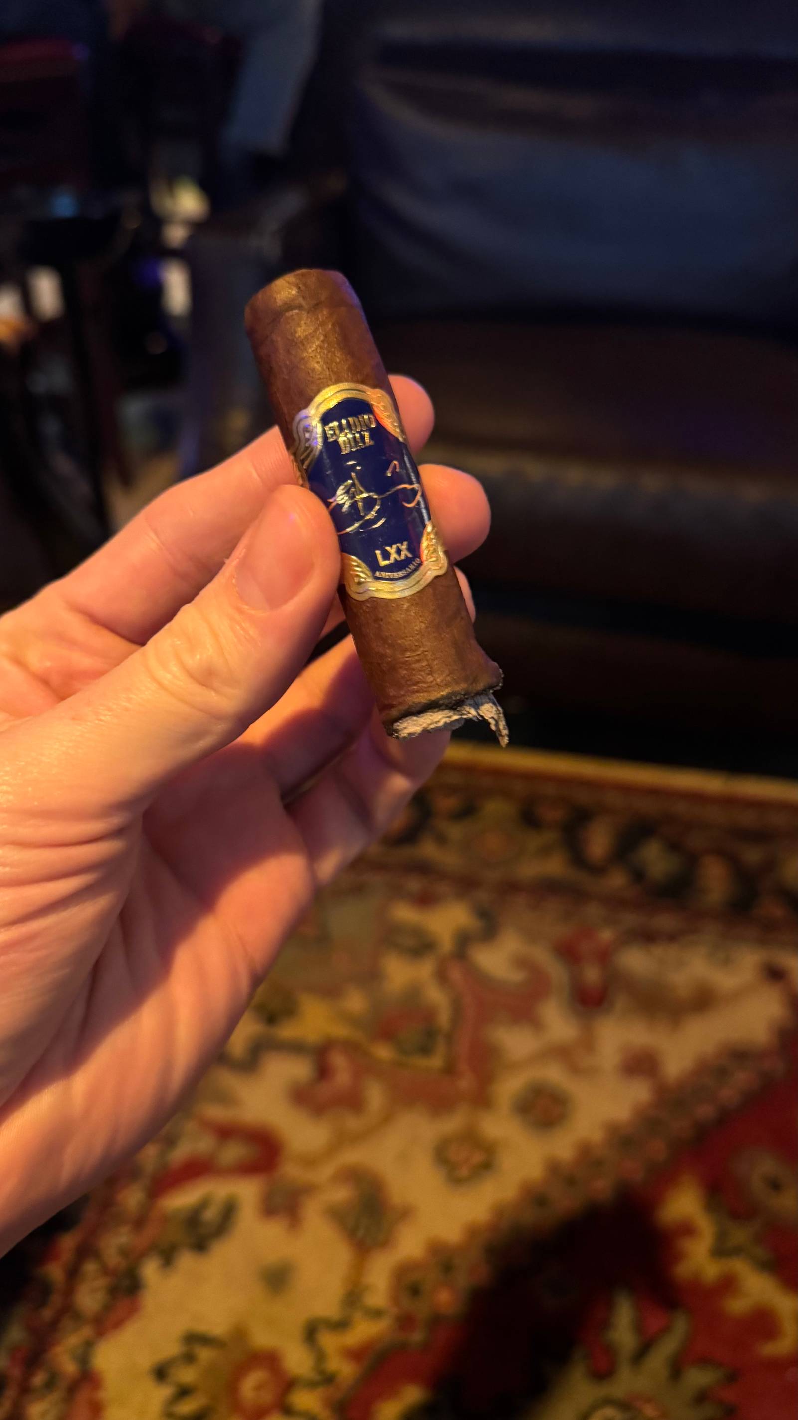 Photo 5 of 5 for Tabacalera Díaz Cabrera Eladio Diaz LXX Aniversario Double Corona 7" * 52, reviewed on Jan 15, 2025 and given a rating of 7.1.