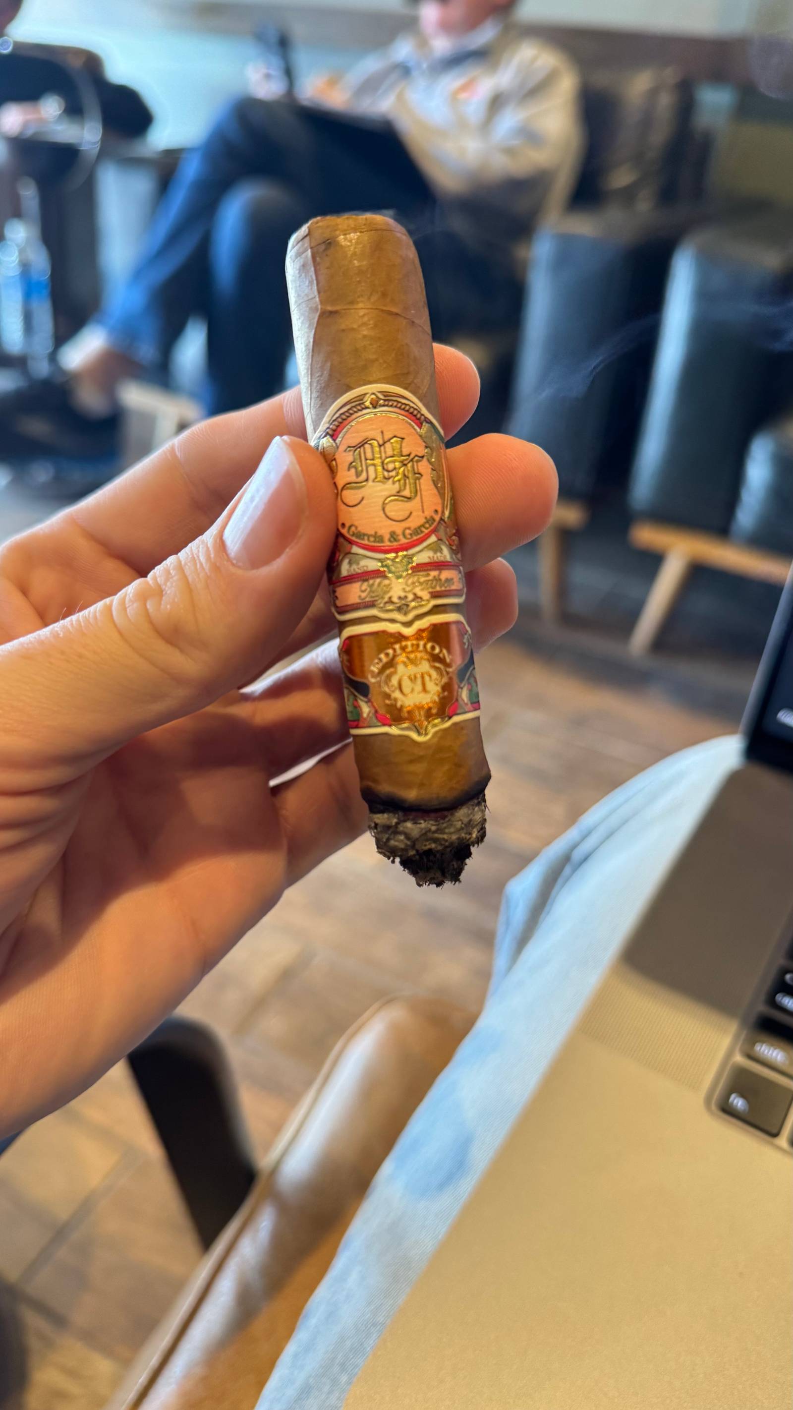 Photo 2 of 2 for My Father Connecticut Robusto 5.25" * 52, reviewed on Feb 5, 2025 and given a rating of 7.1.