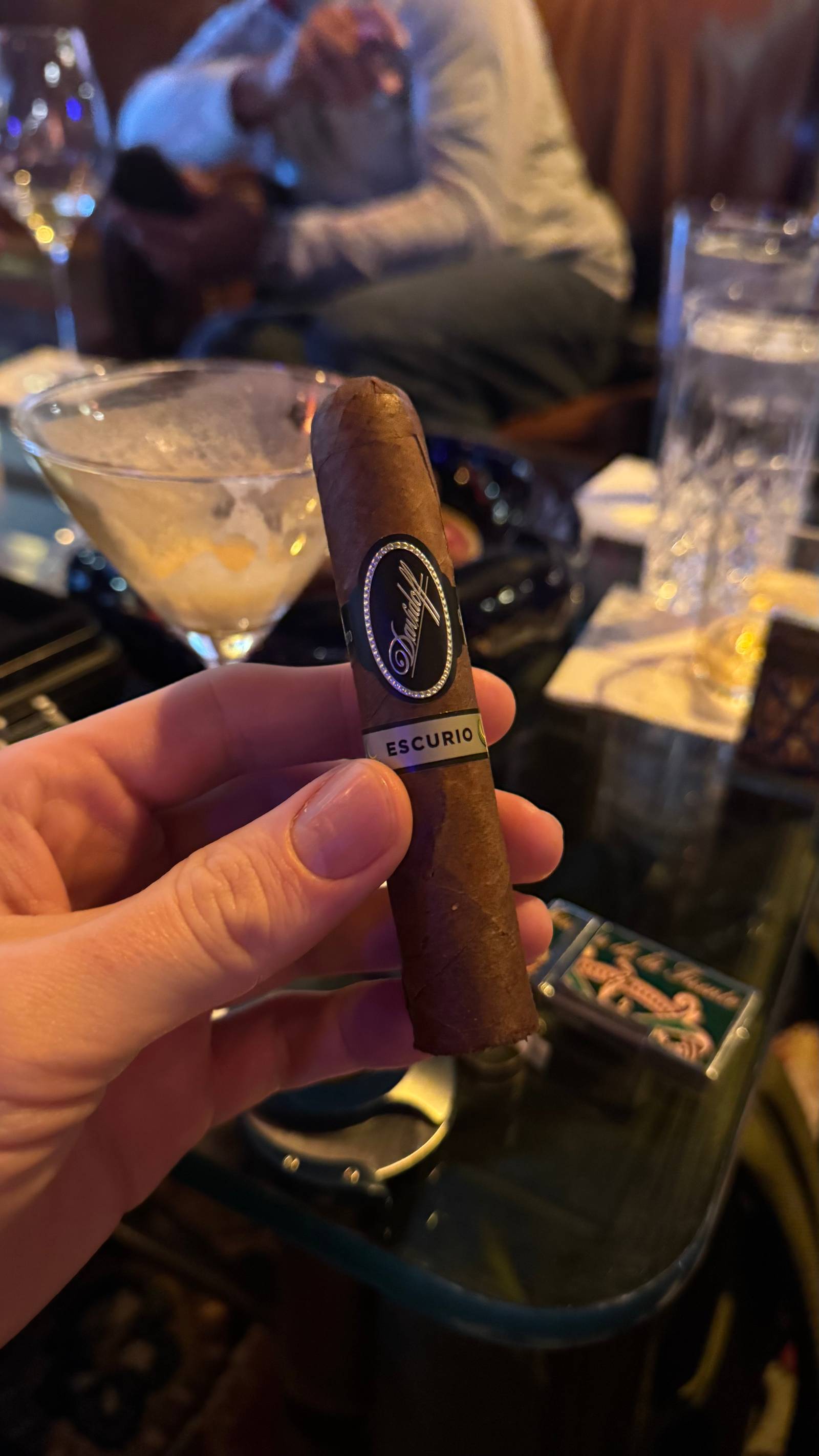 Photo 1 of 1 for Davidoff Escurio Robusto Tubo 5.5" * 54, reviewed on Nov 20, 2024 and given a rating of 7.2.