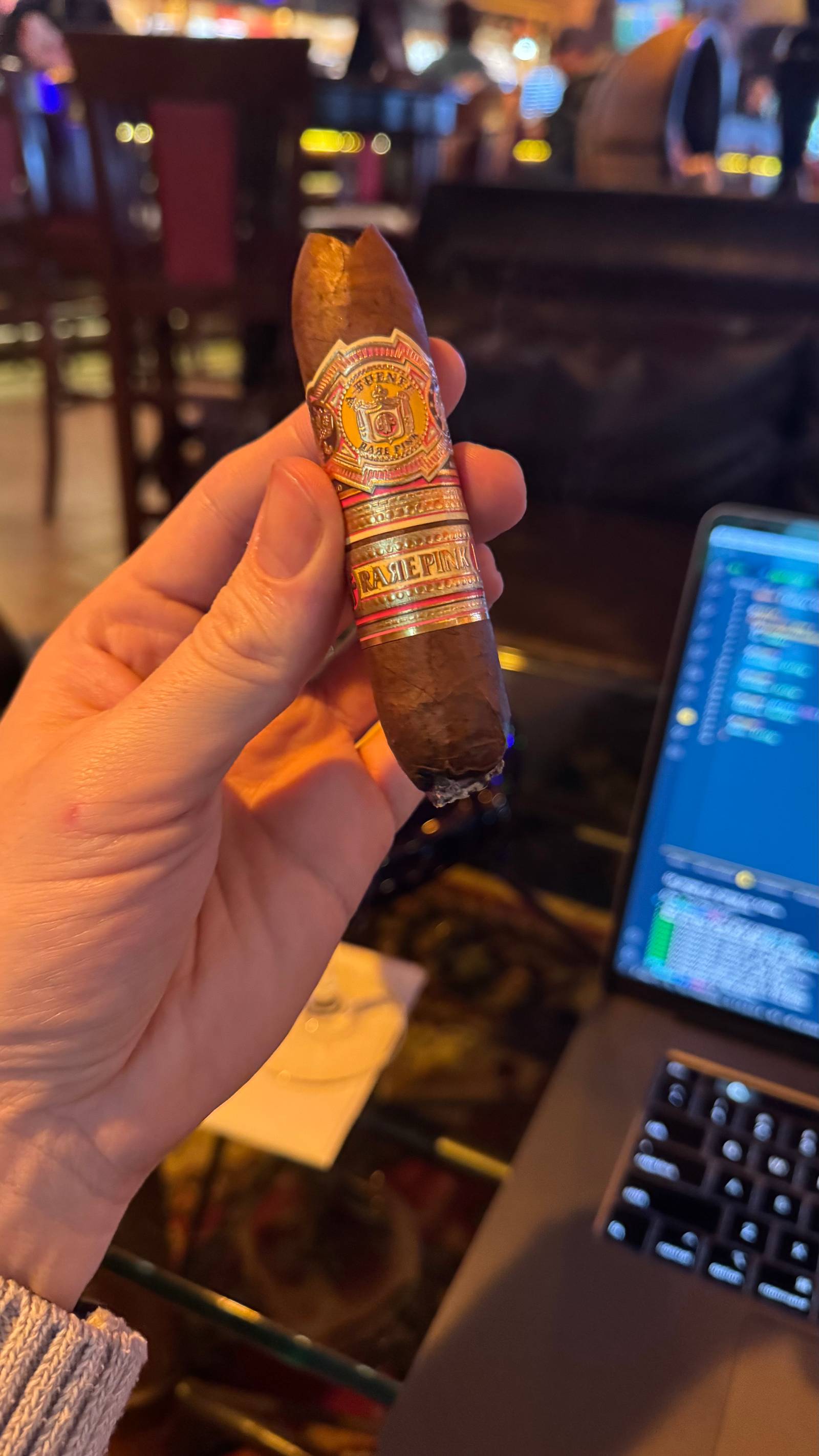 Photo 1 of 2 for Arturo Fuente Rare Pink Vintage 1960s Series Queen of Hearts 4.125" * 60, reviewed on Jan 22, 2025 and given a rating of 7.3.