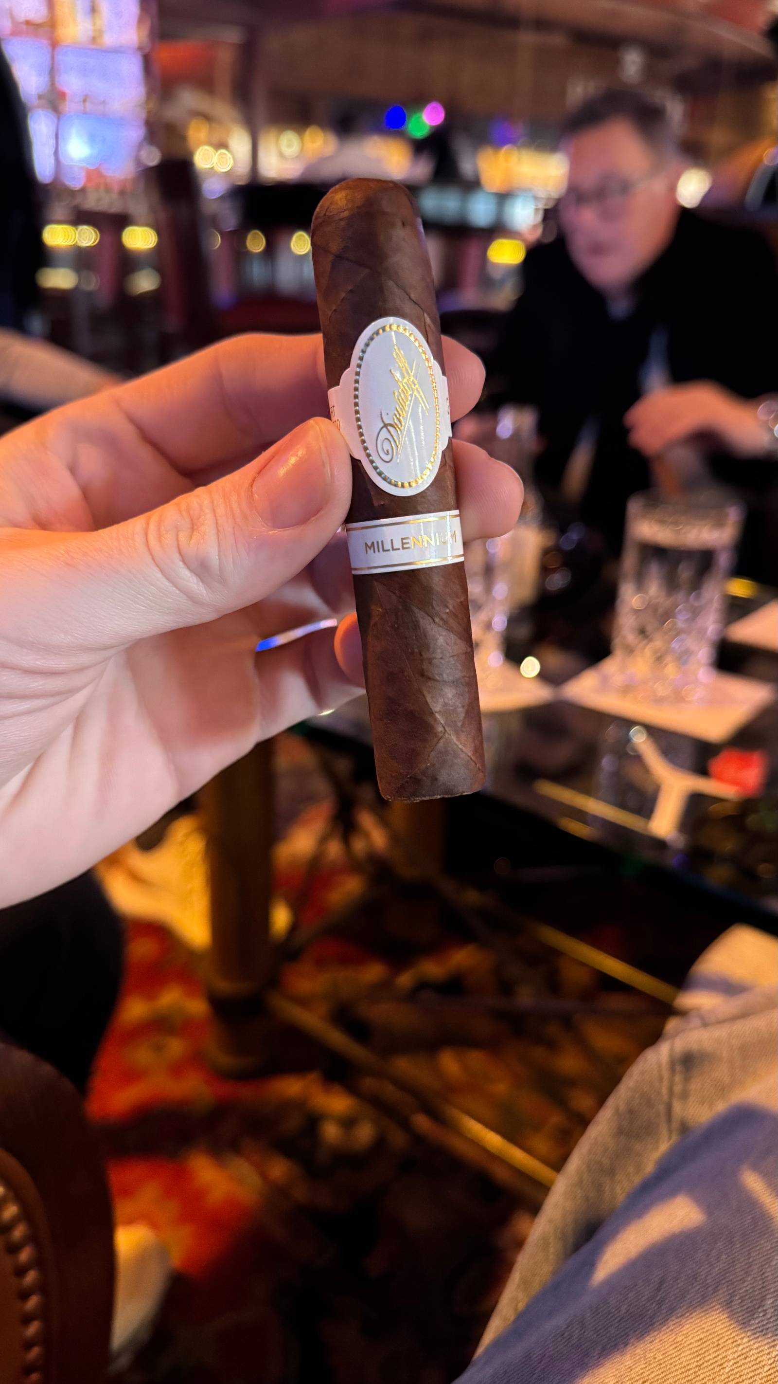 Photo 1 of 1 for Davidoff Millennium Short Robusto 4.25" * 52, reviewed on Mar 2, 2025 and given a rating of 7.3.