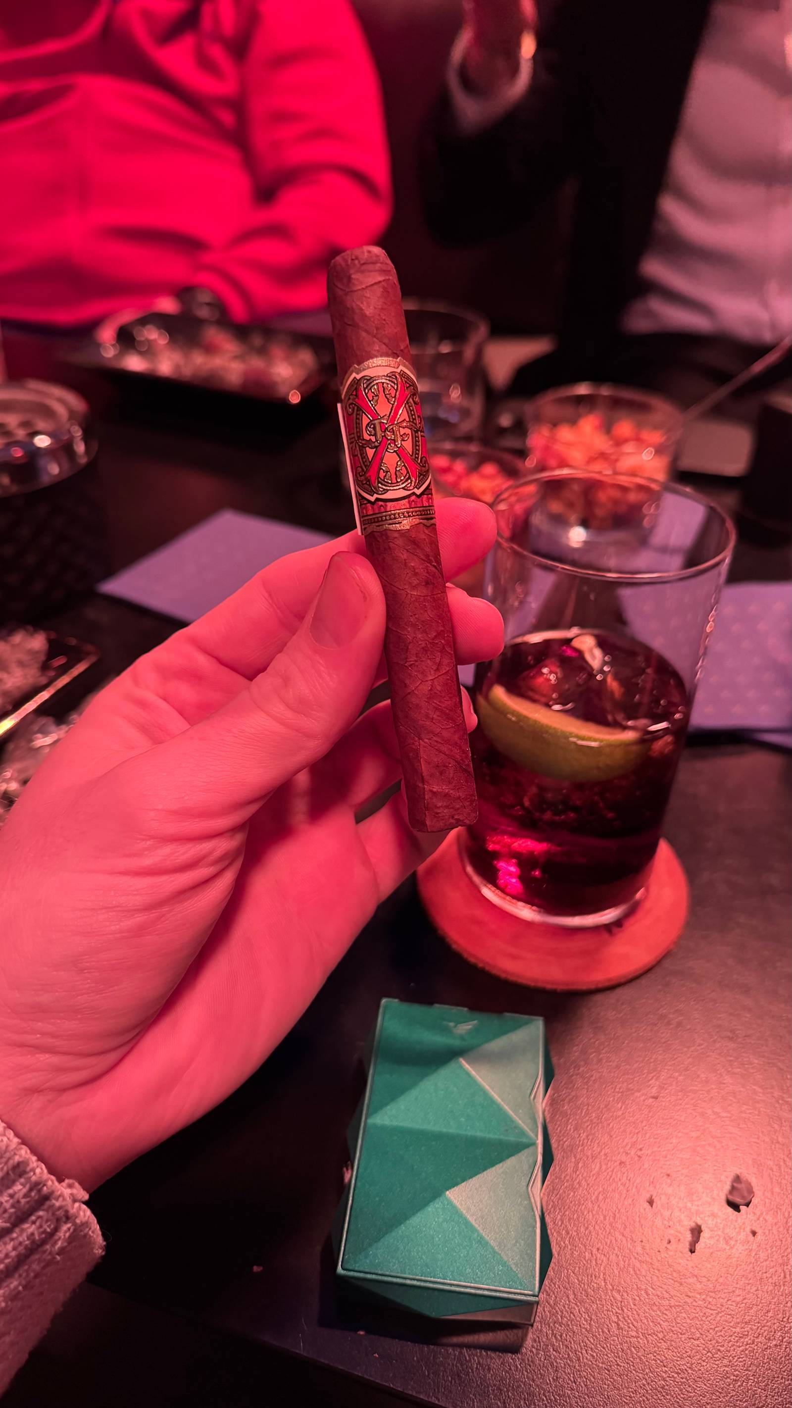 Photo 1 of 1 for Arturo Fuente Fuente Fuente OpusX PerfecXion No. 5 4" * 40, reviewed on Apr 25, 2025 and given a rating of 7.3.