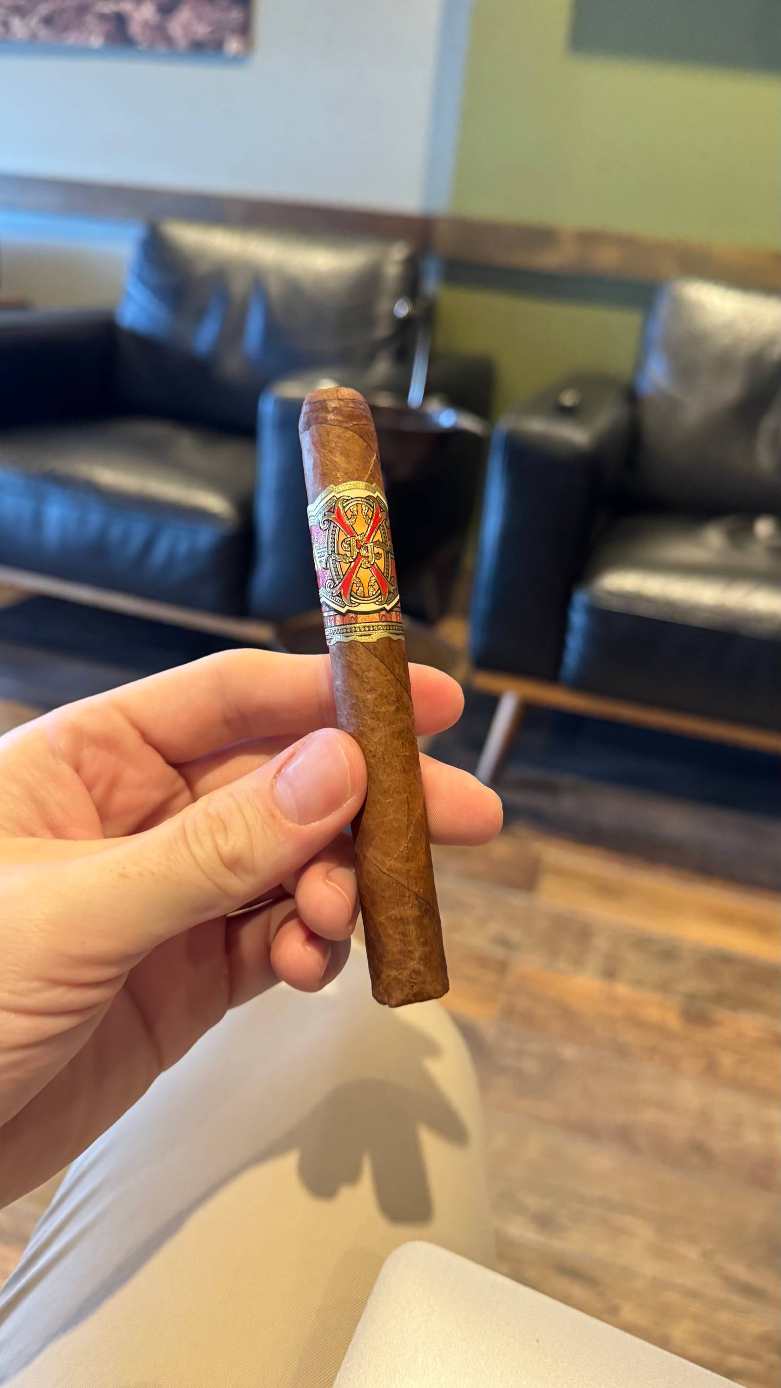 Photo 1 of 1 for Arturo Fuente Fuente Fuente OpusX PerfecXion No. 5 4" * 40, reviewed on Nov 13, 2024 and given a rating of 7.4.