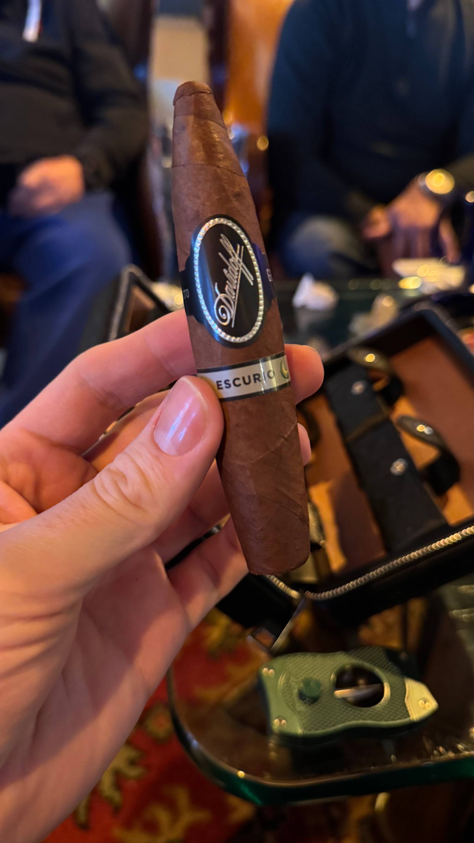 Photo 1 of 2 for Davidoff Escurio Gran Perfecto 5" * 61, reviewed on Jan 28, 2025 and given a rating of 7.4.
