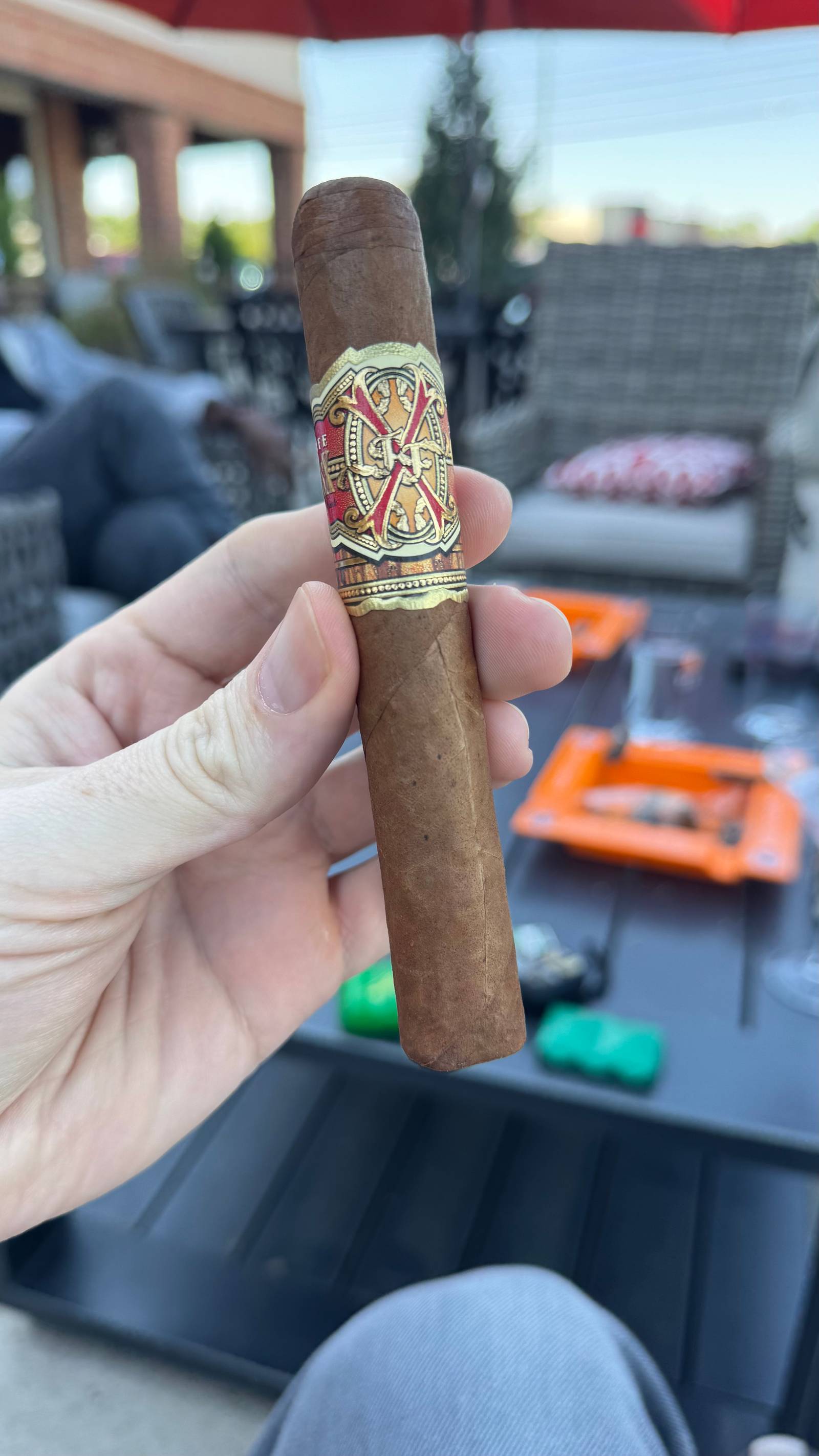 Photo 1 of 1 for Arturo Fuente Fuente Fuente OpusX Robusto 5.25" * 50, reviewed on May 9, 2025 and given a rating of 7.4.