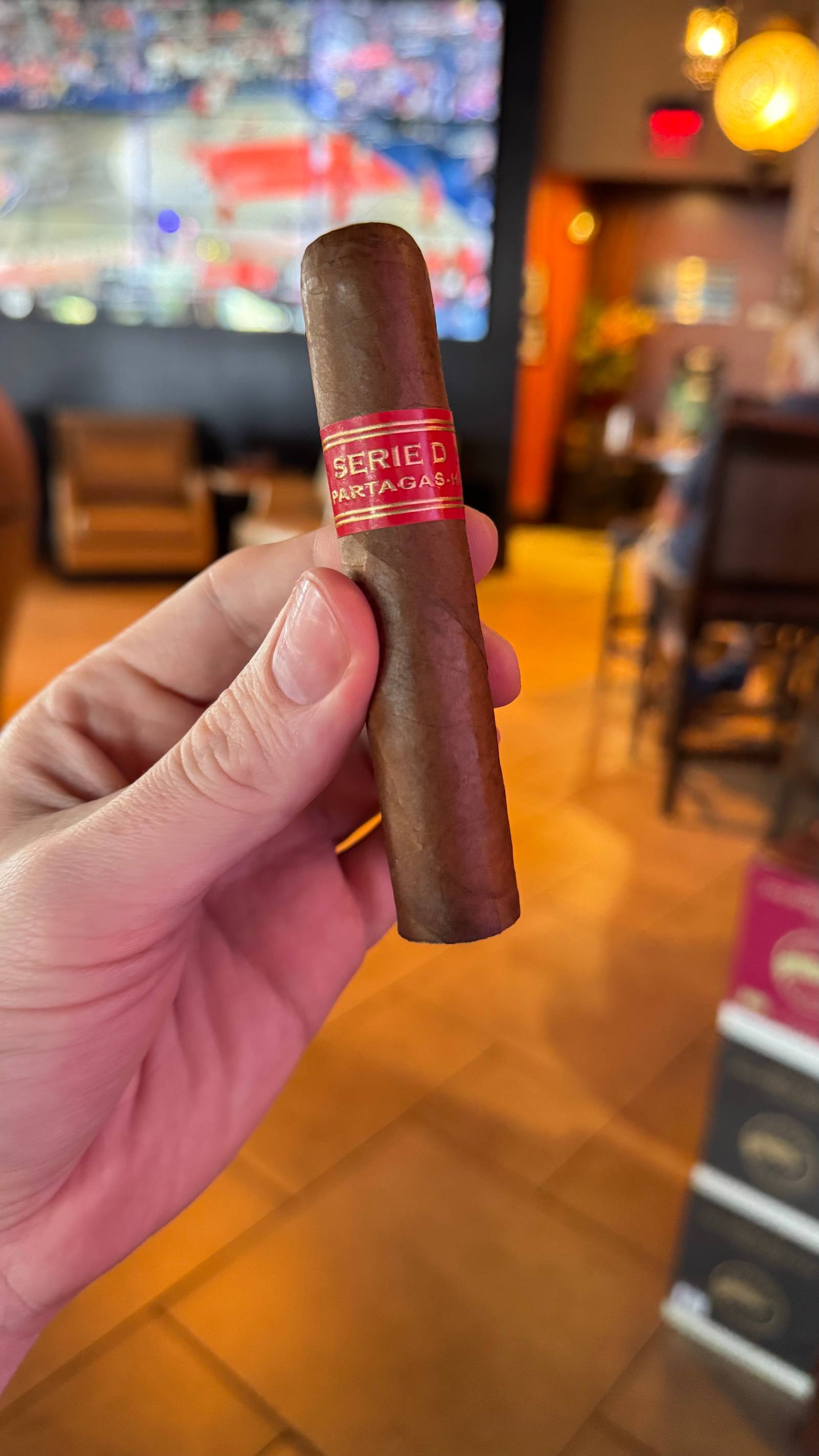 Photo 1 of 3 for Habanos S.A. Partagás Serie D No. 5 4.375" * 50, reviewed on May 17, 2025 and given a rating of 7.4.