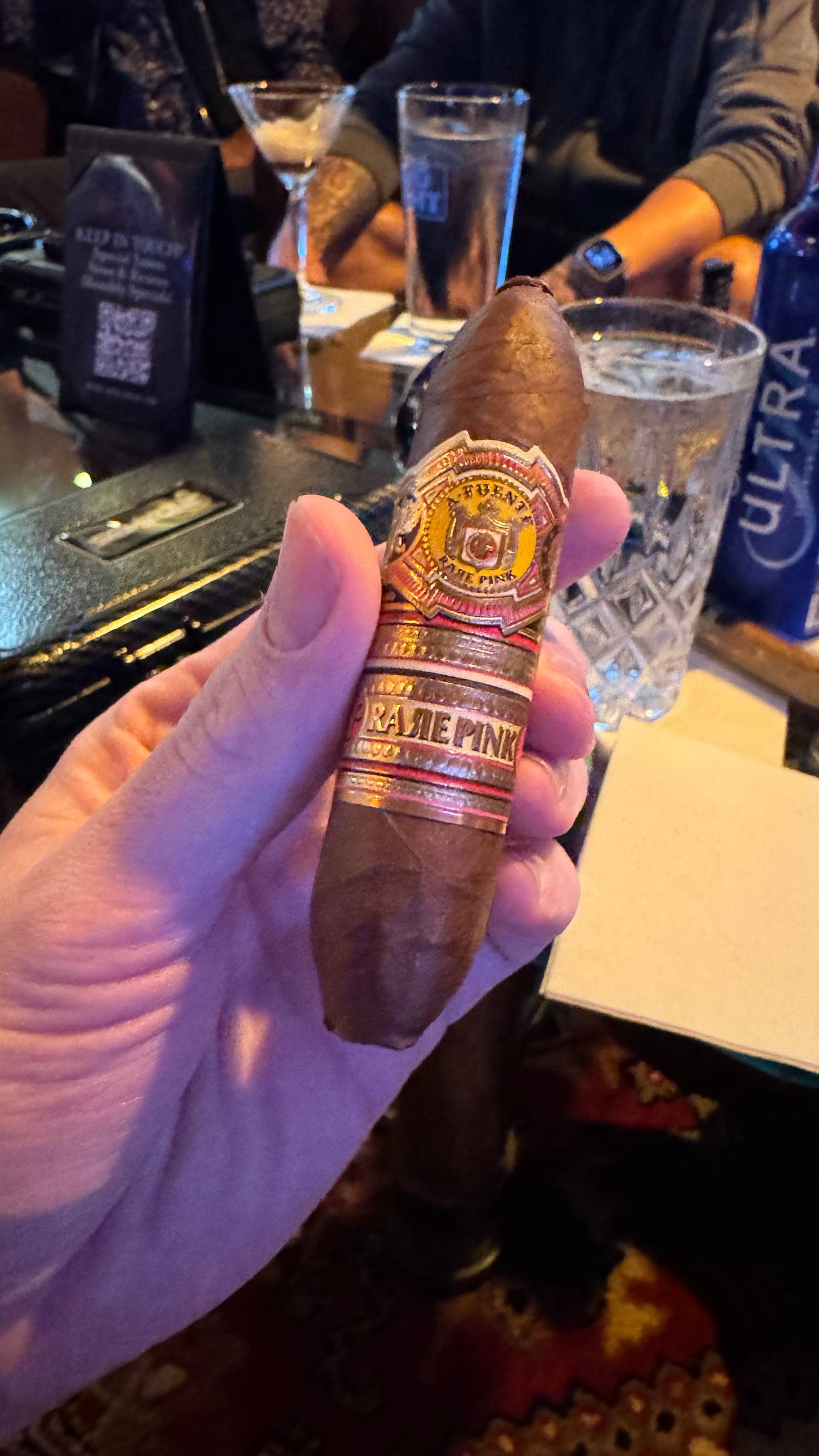 Photo 1 of 1 for Arturo Fuente Rare Pink Vintage 1960s Series Queen of Hearts 4.125" * 60, reviewed on Sep 27, 2024 and given a rating of 7.5.