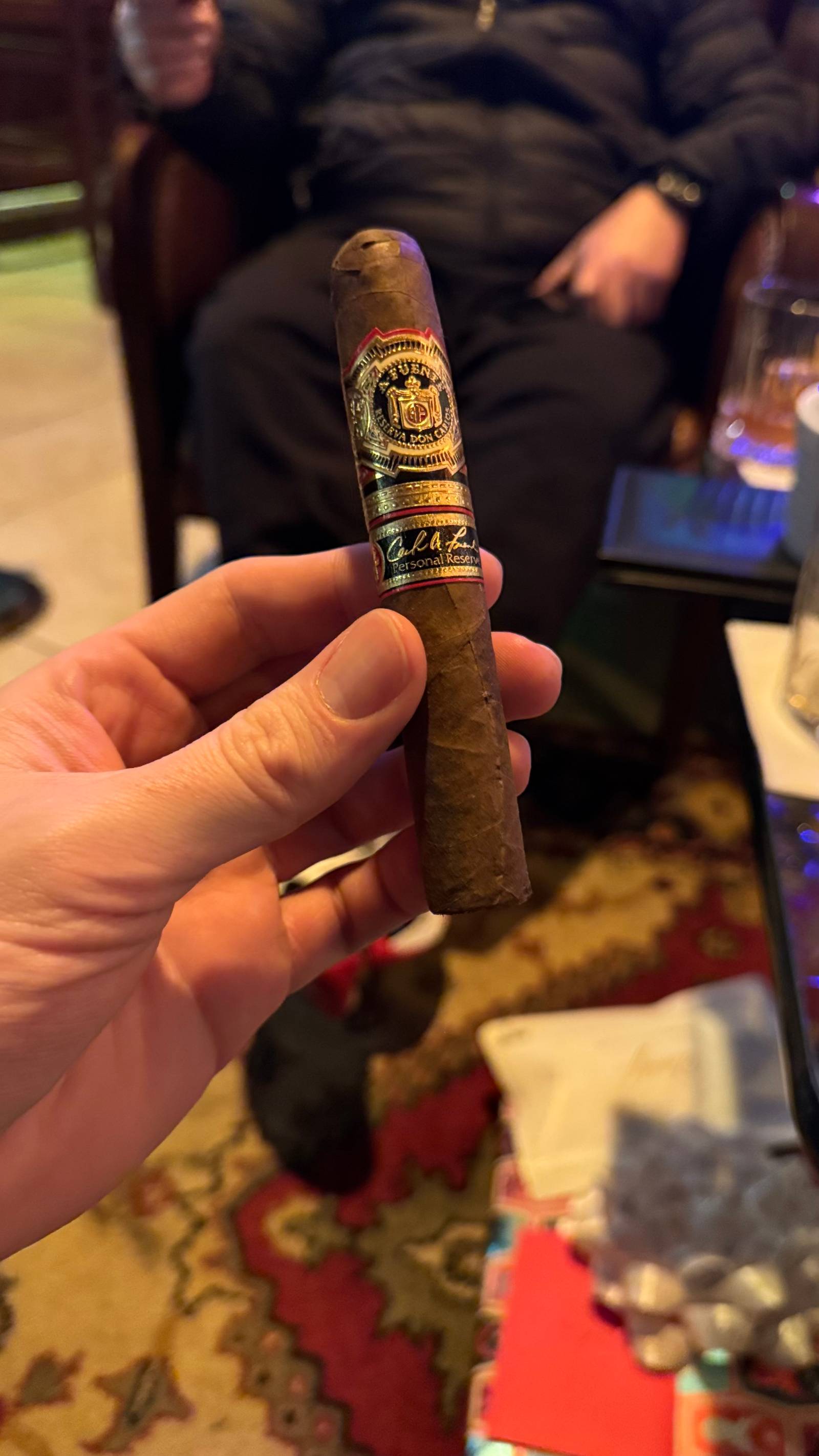Photo 1 of 4 for Arturo Fuente Don Carlos Personal Reserve Robusto 5" * 50, reviewed on Dec 22, 2024 and given a rating of 7.5.