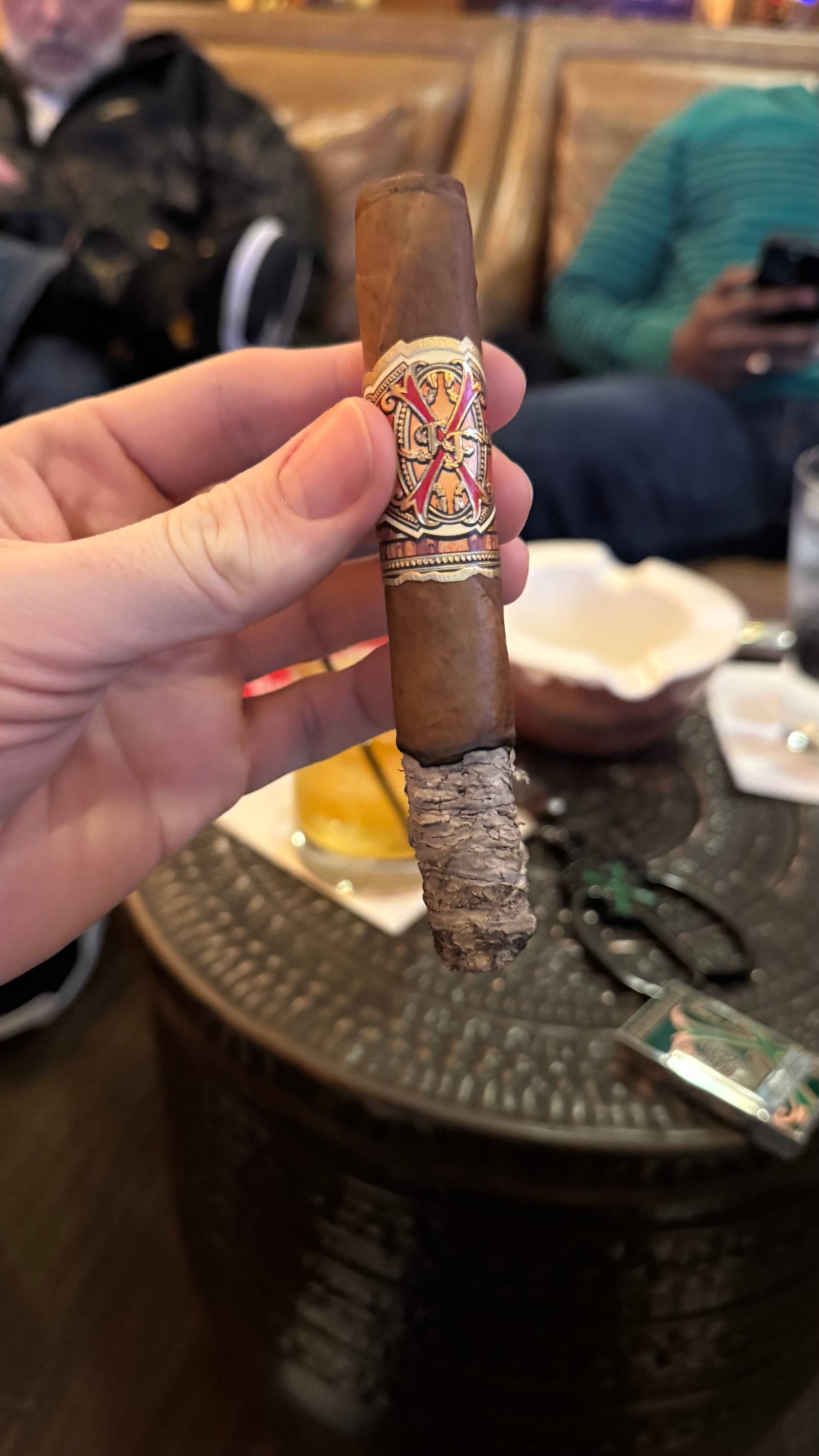 Photo 3 of 4 for Arturo Fuente Fuente Fuente OpusX Double Corona 7.625" * 49, reviewed on Feb 15, 2025 and given a rating of 7.5.