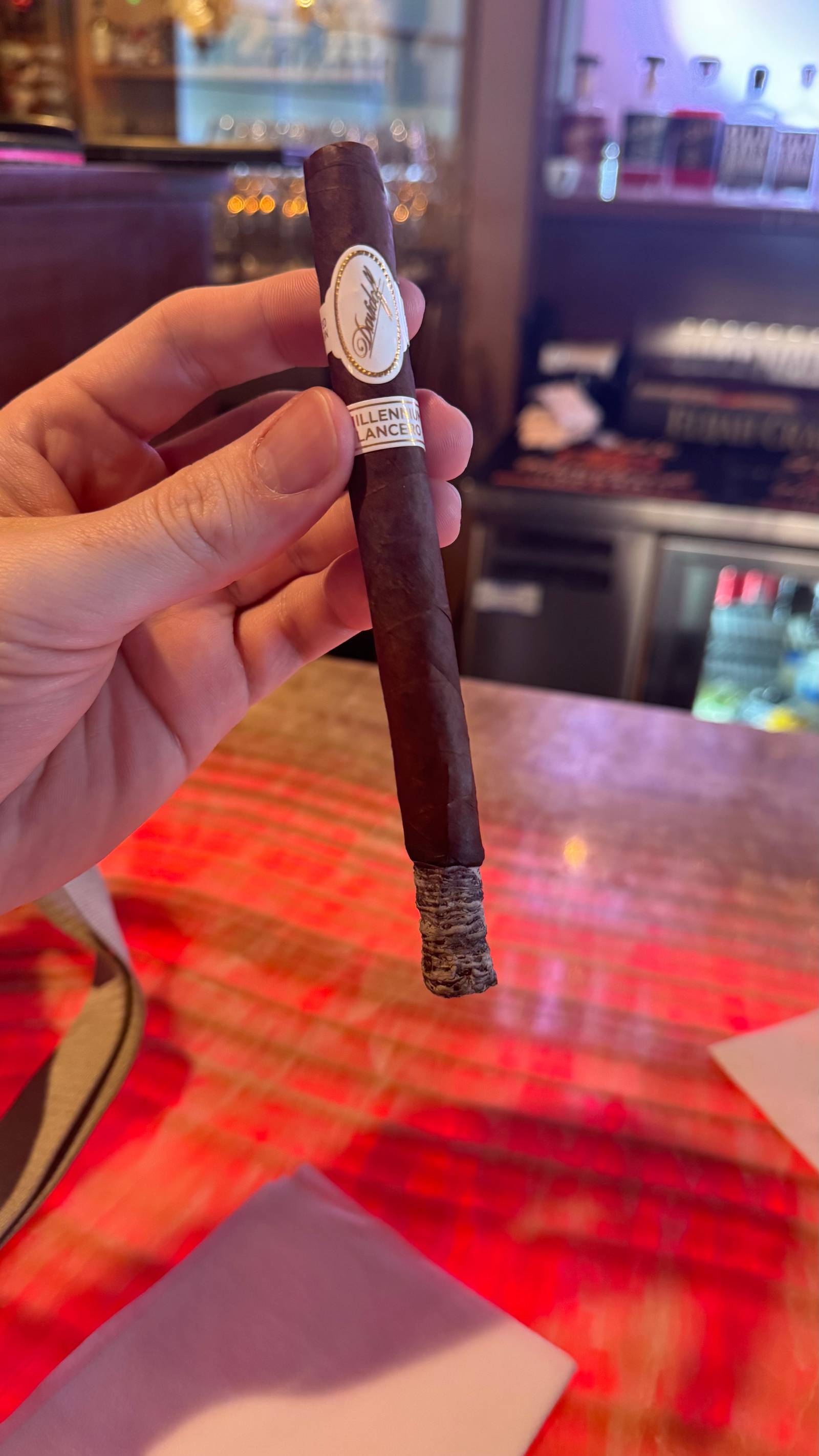 Photo 2 of 3 for Davidoff Millennium Lancero 7" * 40, reviewed on Mar 28, 2025 and given a rating of 7.5.