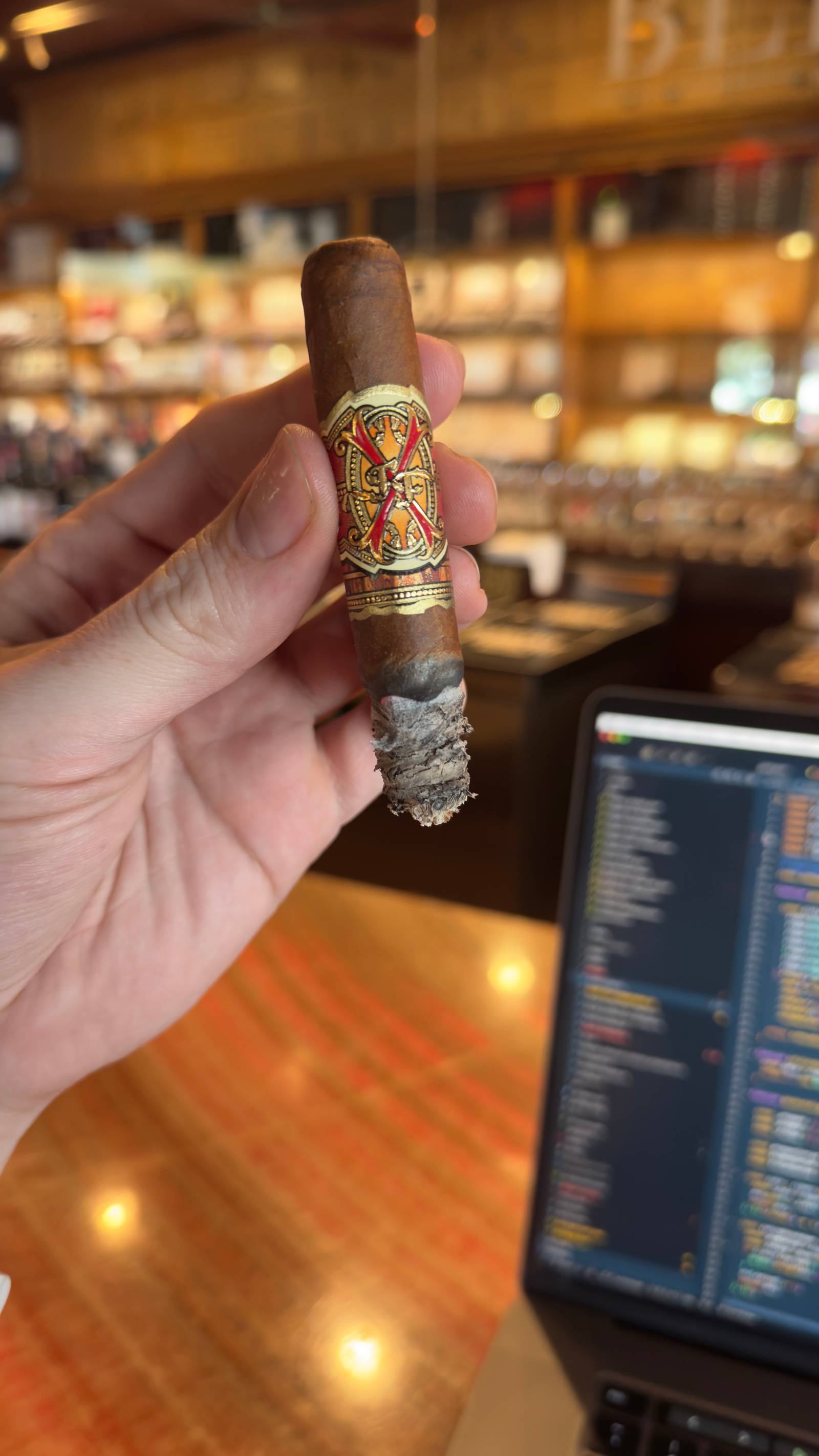 Photo 2 of 2 for Arturo Fuente Fuente Fuente Opus X Pussy Cat 4.25" * 42, reviewed on Jun 16, 2025 and given a rating of 7.5.