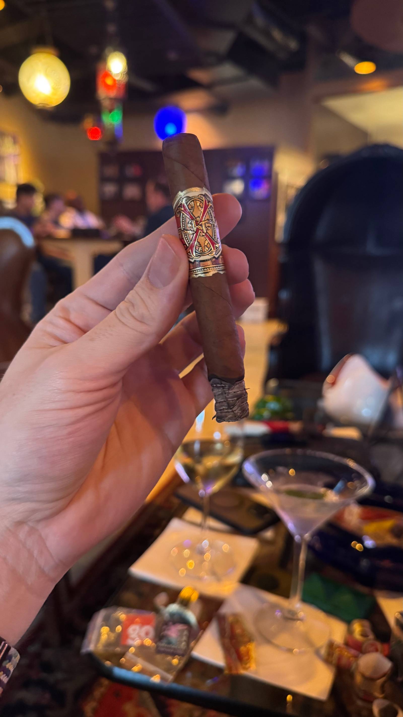 Photo 2 of 2 for Arturo Fuente Fuente Fuente Opus X PerfecXion No. 5 4" * 40, reviewed on Aug 22, 2025 and given a rating of 7.5.