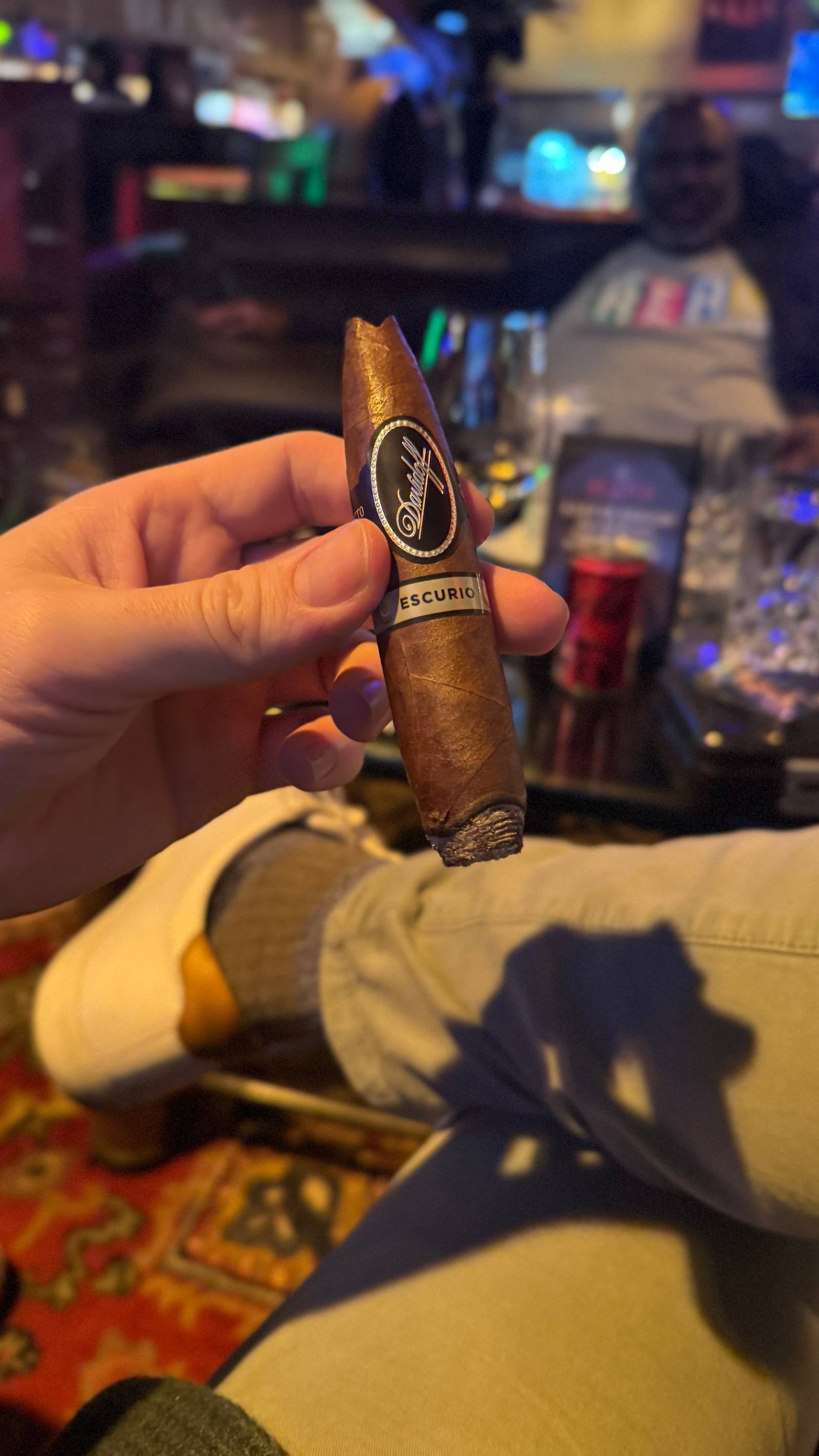 Photo 1 of 4 for Davidoff Escurio Gran Perfecto 5" * 61, reviewed on Dec 8, 2024 and given a rating of 7.6.