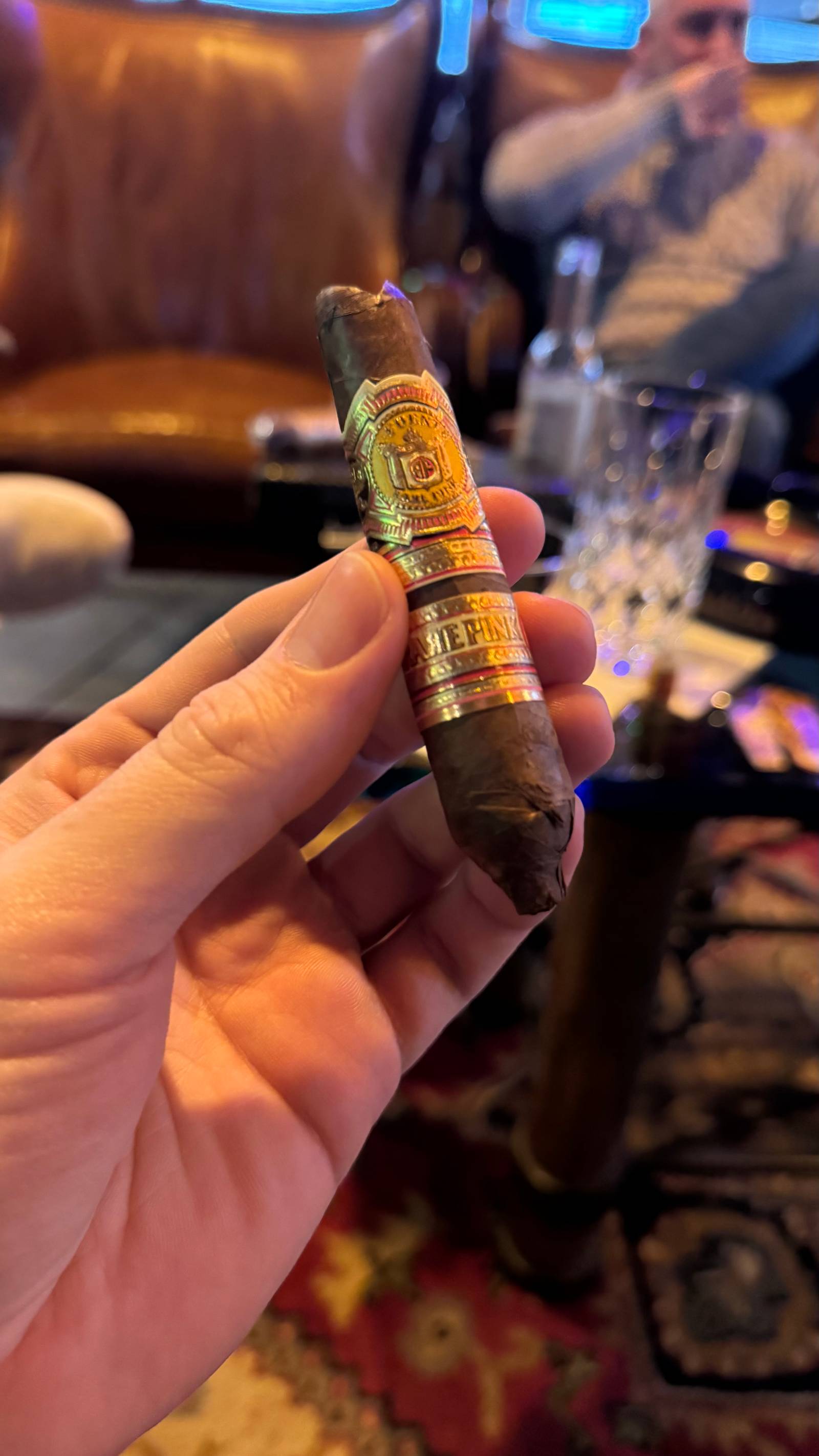 Photo 1 of 2 for Arturo Fuente Rare Pink Vintage 1960s Series Short Story 4" * 49, reviewed on Dec 21, 2024 and given a rating of 7.6.