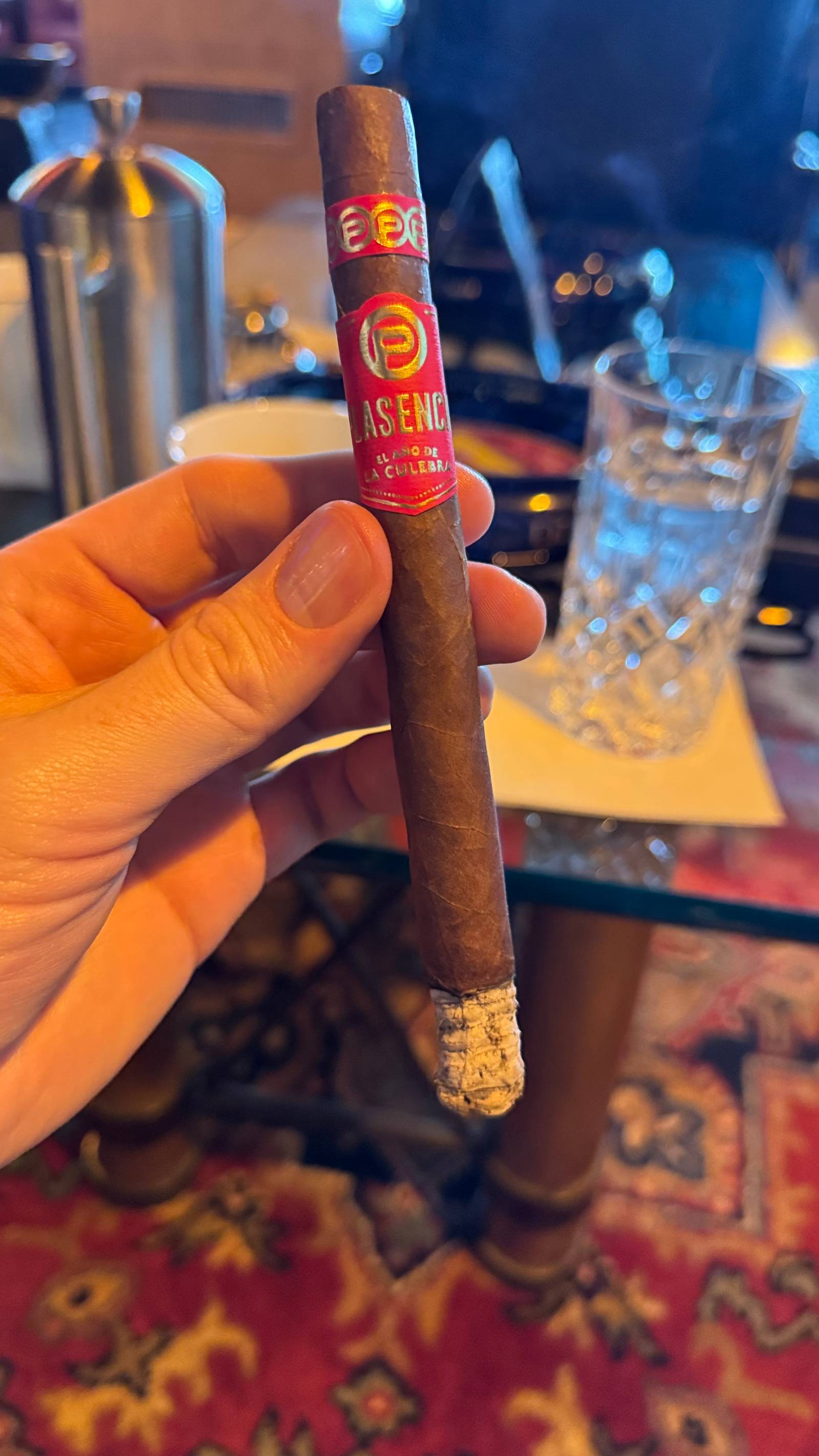 Photo 3 of 3 for Plasencia Limited Edition Year of the Snake 2025 Lancero Natural 7" * 40, reviewed on Jan 4, 2025 and given a rating of 7.6.