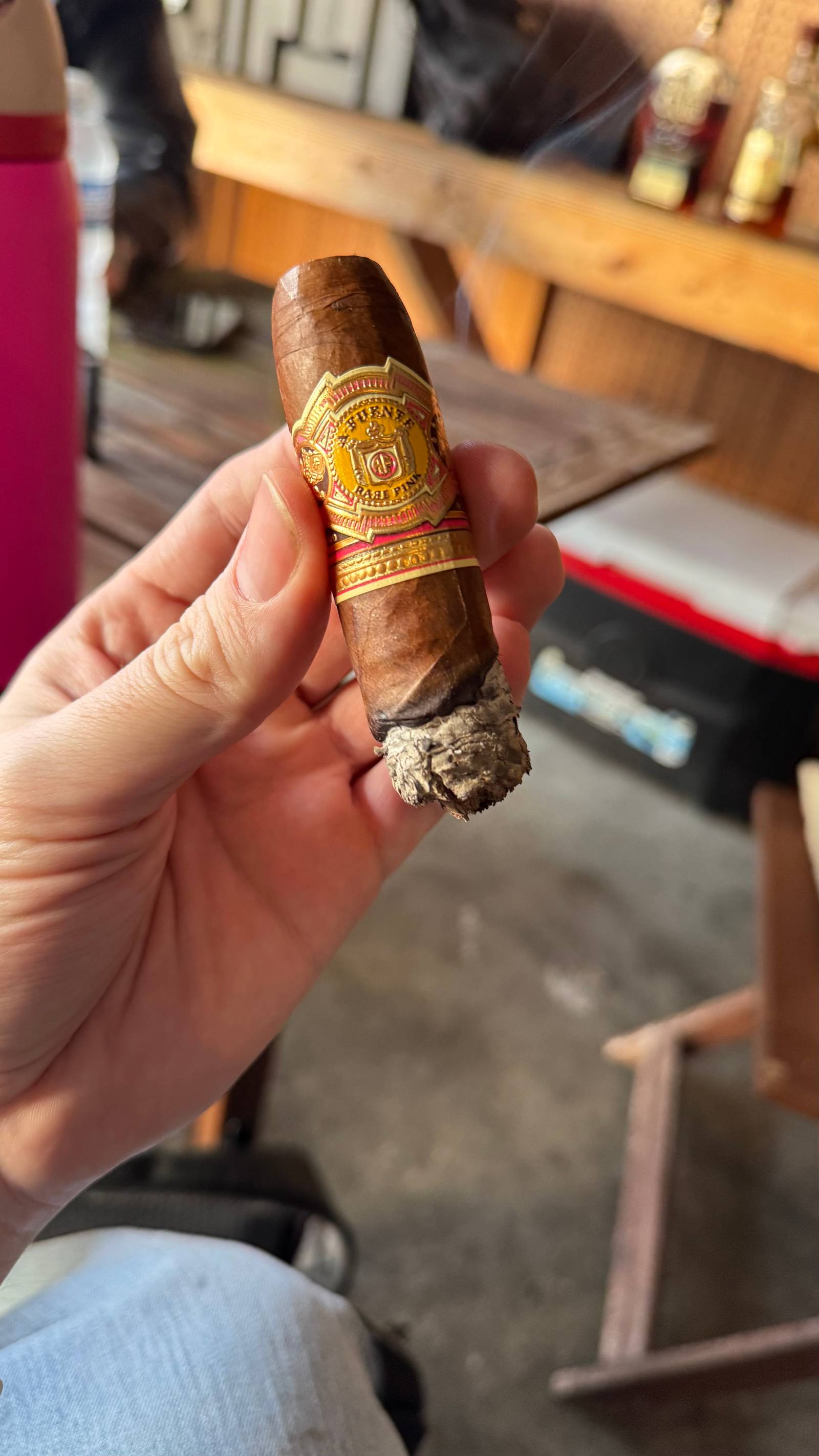 Photo 2 of 2 for Arturo Fuente Rare Pink Vintage 1960s Series Queen of Hearts 4.125" * 60, reviewed on Feb 3, 2025 and given a rating of 7.6.