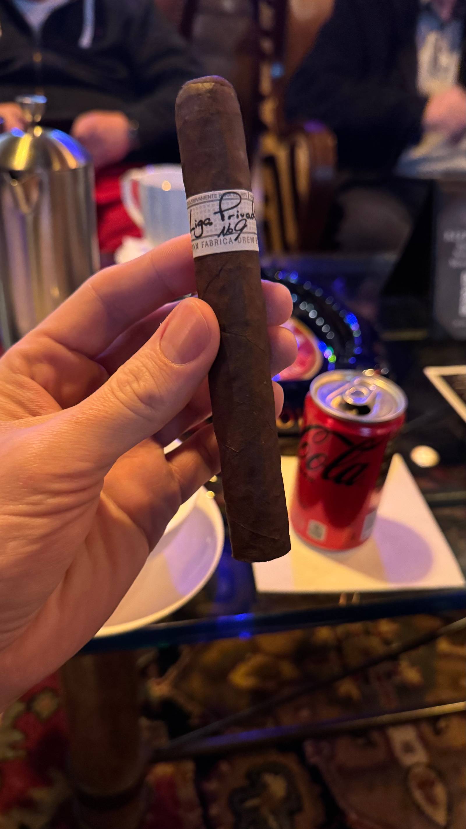 Photo 1 of 5 for Drew Estate Liga Privada No. 9 Toro 6" * 52, reviewed on Feb 12, 2025 and given a rating of 7.6.