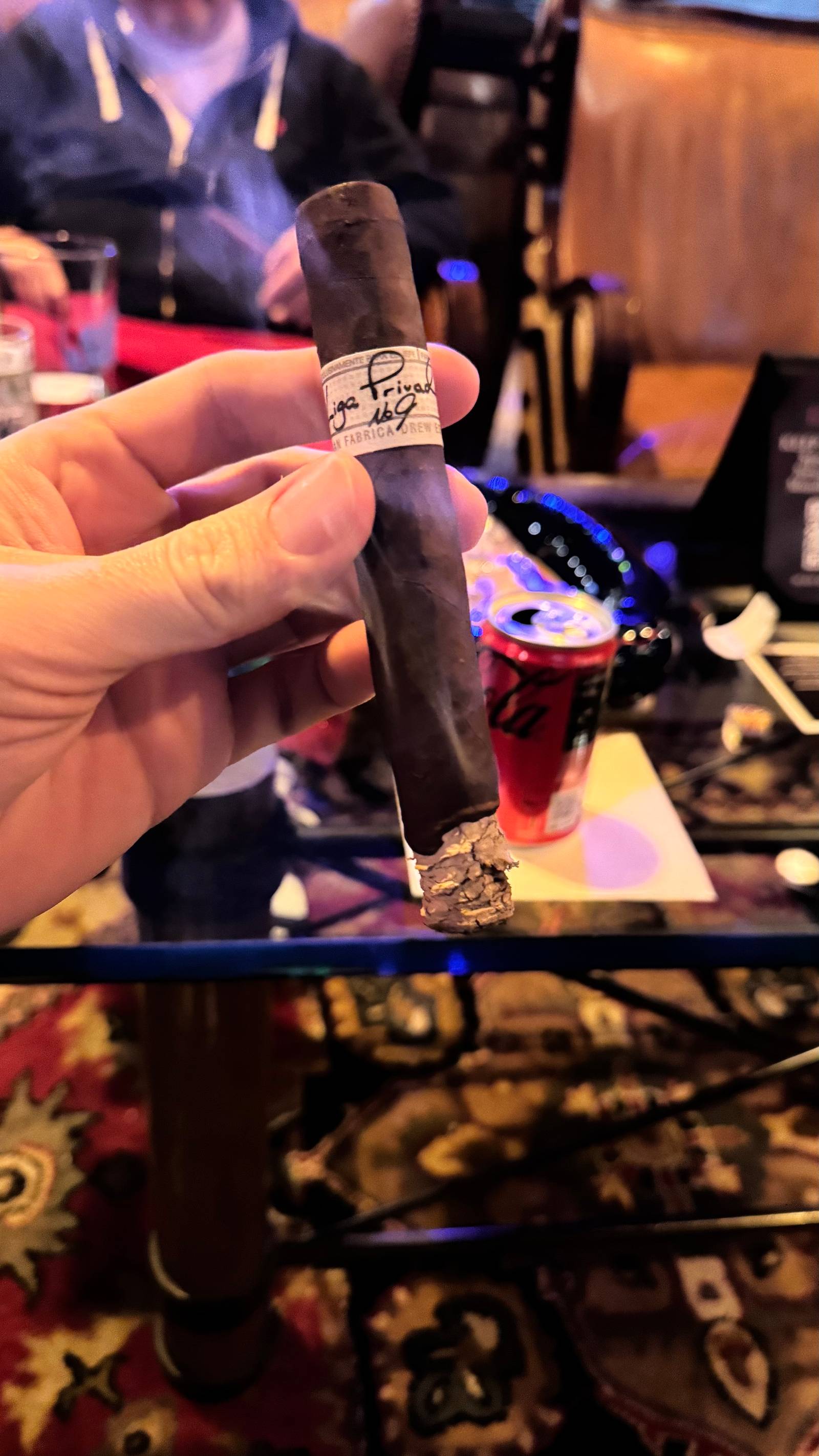 Photo 2 of 5 for Drew Estate Liga Privada No. 9 Toro 6" * 52, reviewed on Feb 12, 2025 and given a rating of 7.6.