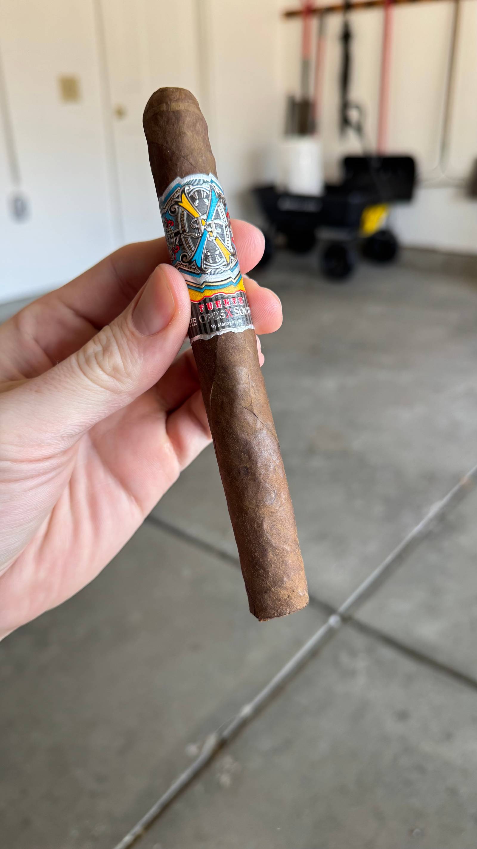 Photo 2 of 2 for Arturo Fuente Fuente Fuente OpusX Society Corona Grande 6.25" * 49, reviewed on Mar 11, 2025 and given a rating of 7.6.
