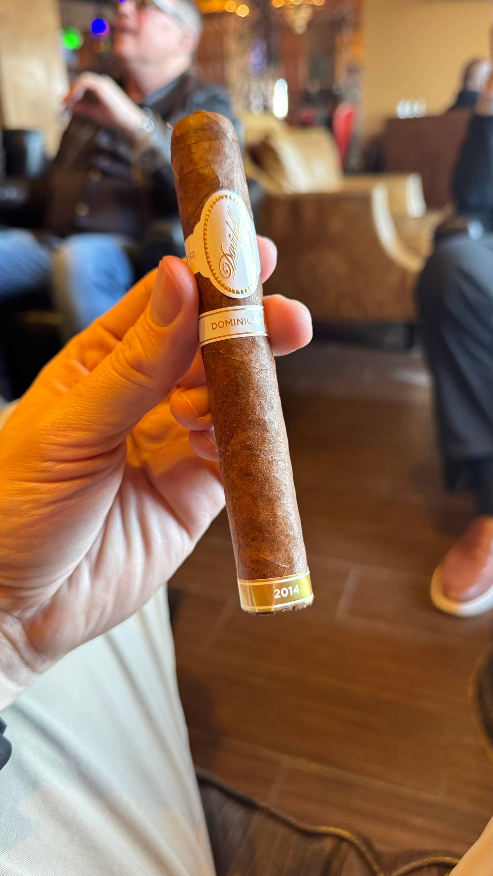 Photo 1 of 2 for Davidoff Dominicana Toro 6" * 54, reviewed on Mar 21, 2025 and given a rating of 7.6.