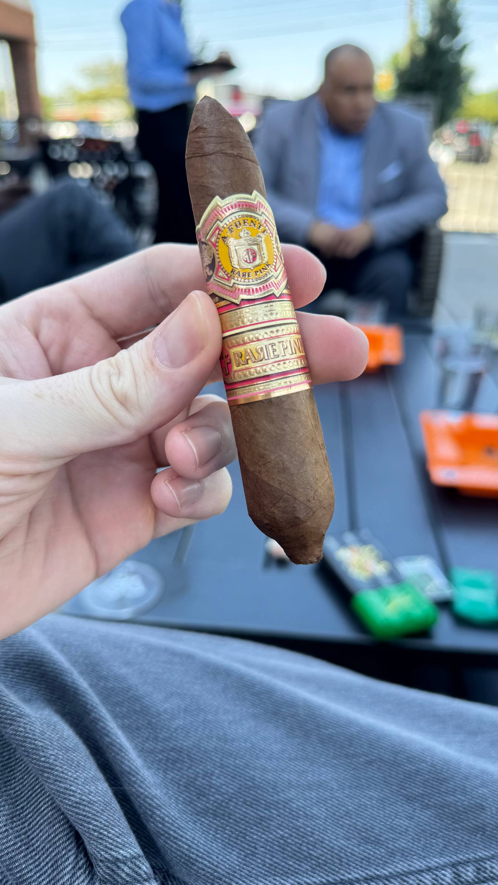 Photo 1 of 2 for Arturo Fuente Rare Pink Vintage 1960s Series Queen of Hearts 4.125" * 60, reviewed on May 9, 2025 and given a rating of 7.6.