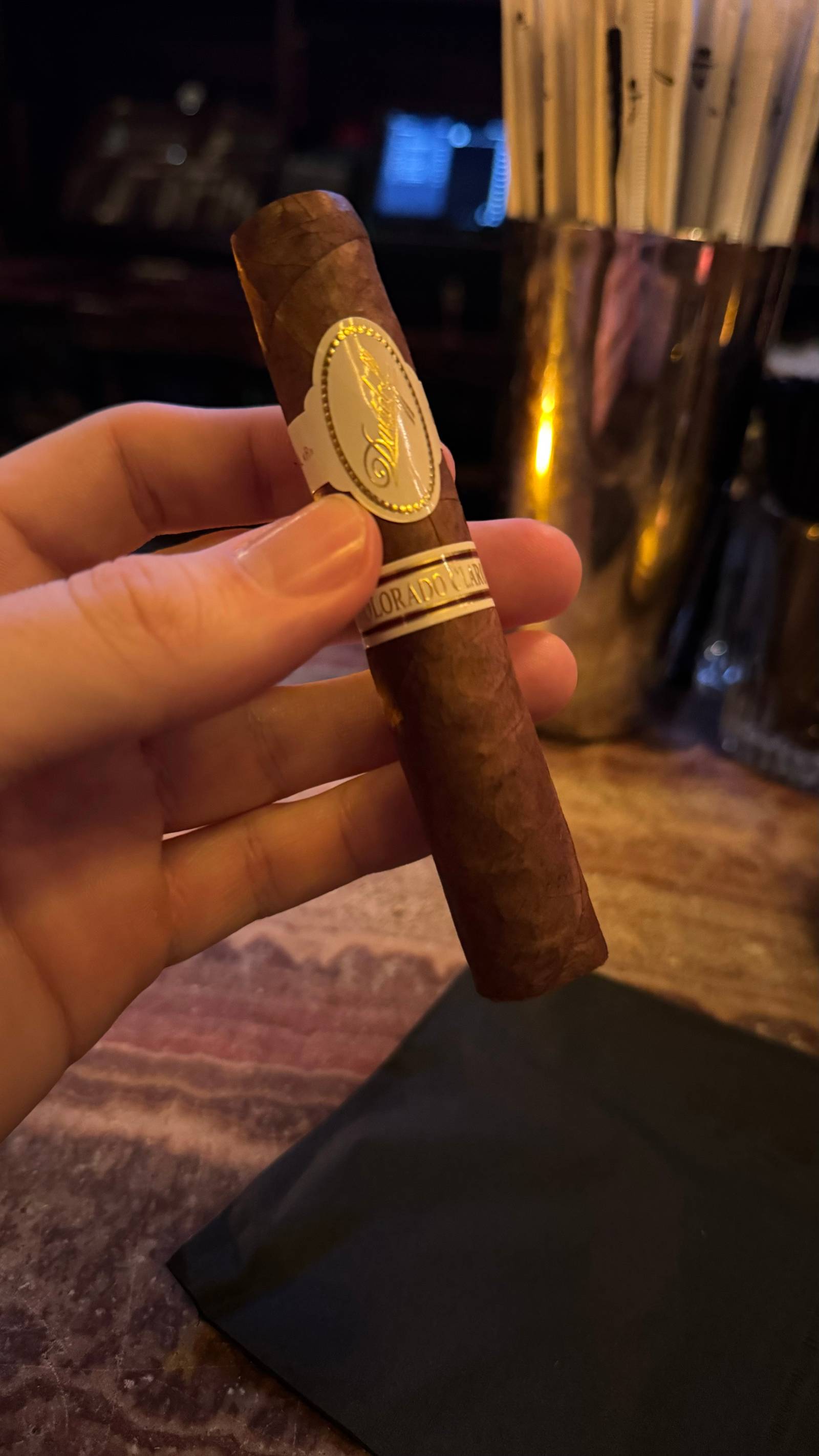Photo 1 of 1 for Davidoff Aniversario Colorado Claro Special R 4.875" * 50, reviewed on Oct 11, 2024 and given a rating of 7.7.