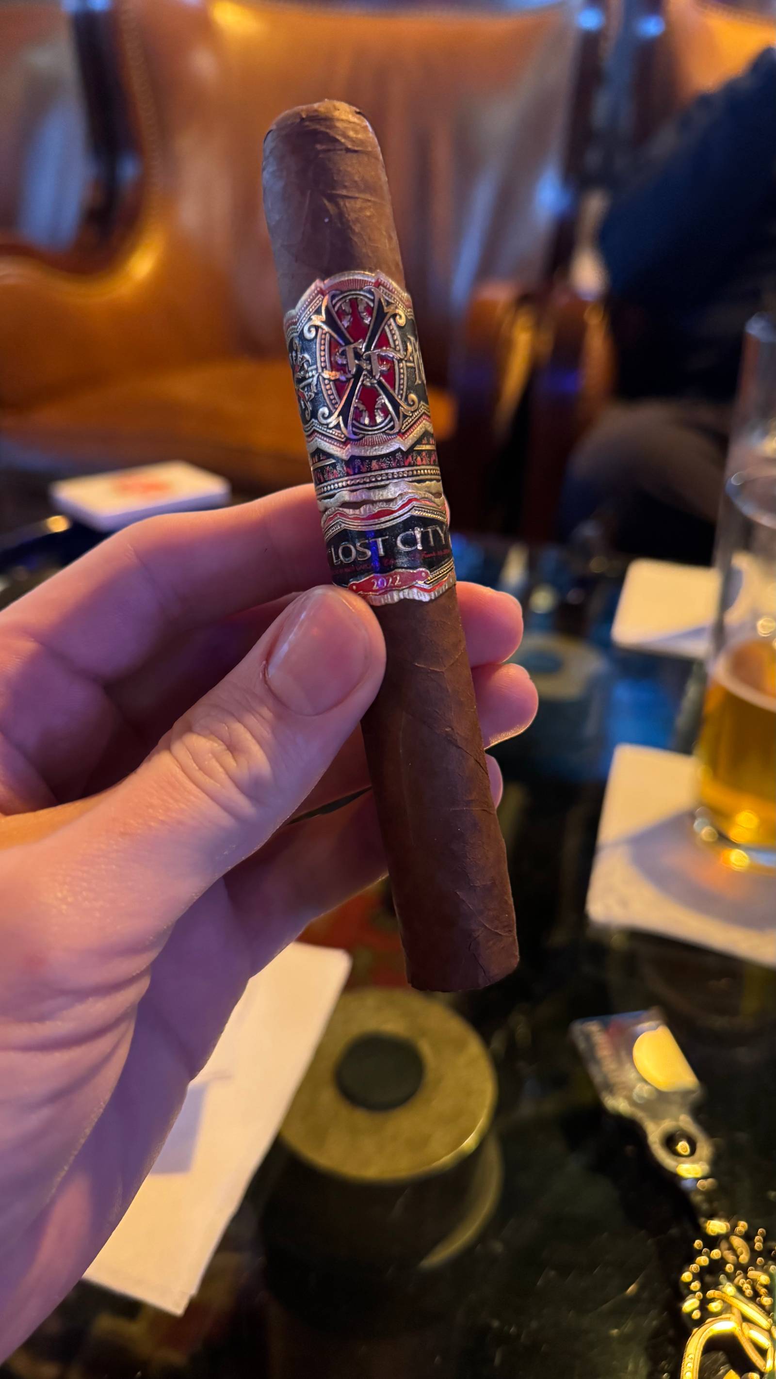 Photo 1 of 3 for Arturo Fuente Fuente Fuente OpusX Lost City Double Robusto Tubo Natural 5.75" * 52, reviewed on Jan 27, 2025 and given a rating of 7.7.