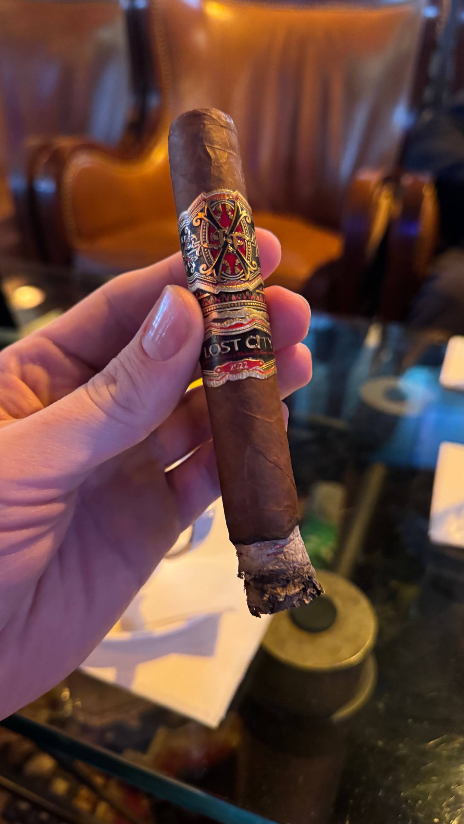 Photo 2 of 3 for Arturo Fuente Fuente Fuente OpusX Lost City Double Robusto Tubo Natural 5.75" * 52, reviewed on Jan 27, 2025 and given a rating of 7.7.