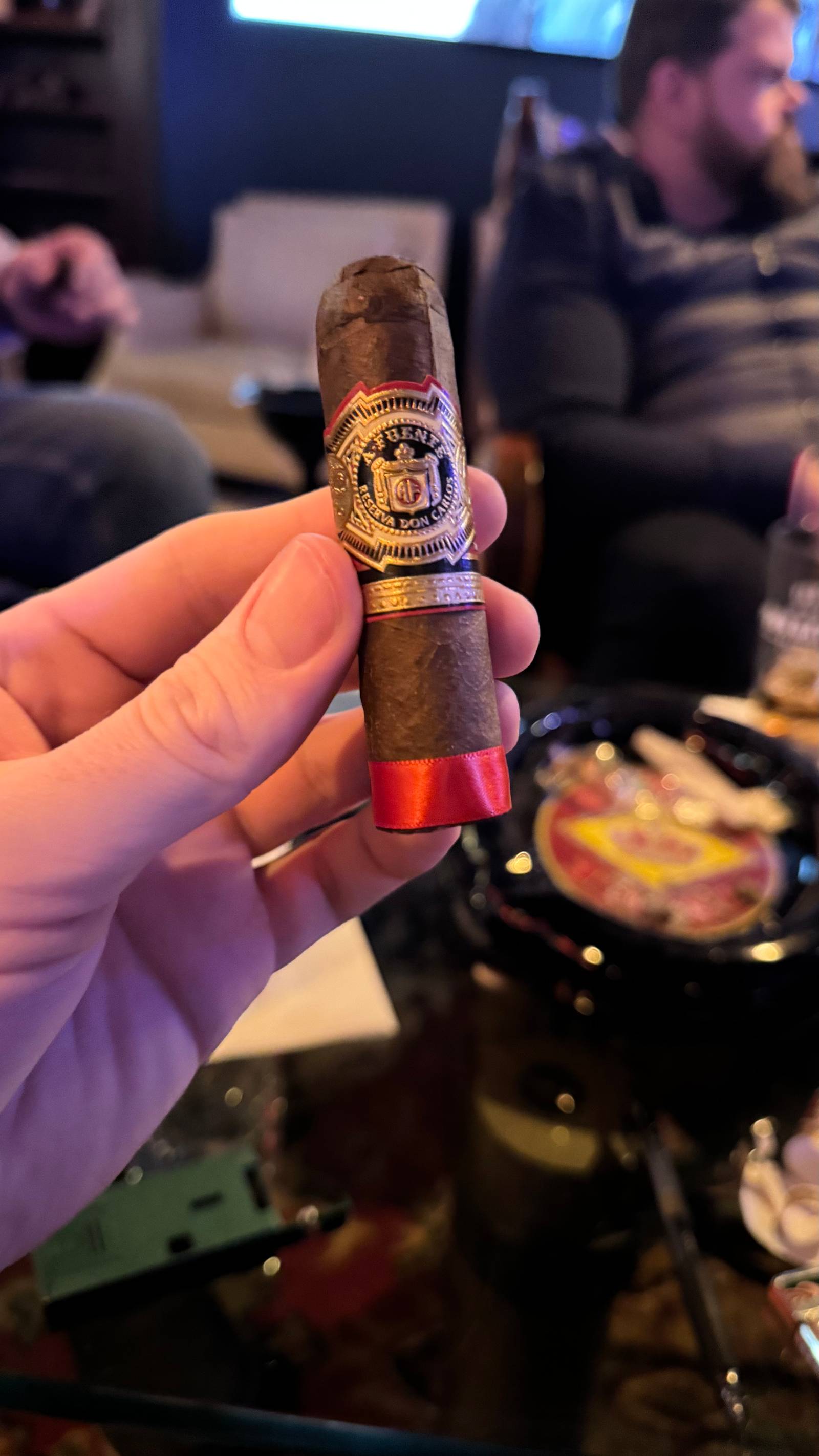 Photo 1 of 2 for Arturo Fuente Don Carlos Eye of the Bull 3.5" * 55, reviewed on Feb 7, 2025 and given a rating of 7.7.